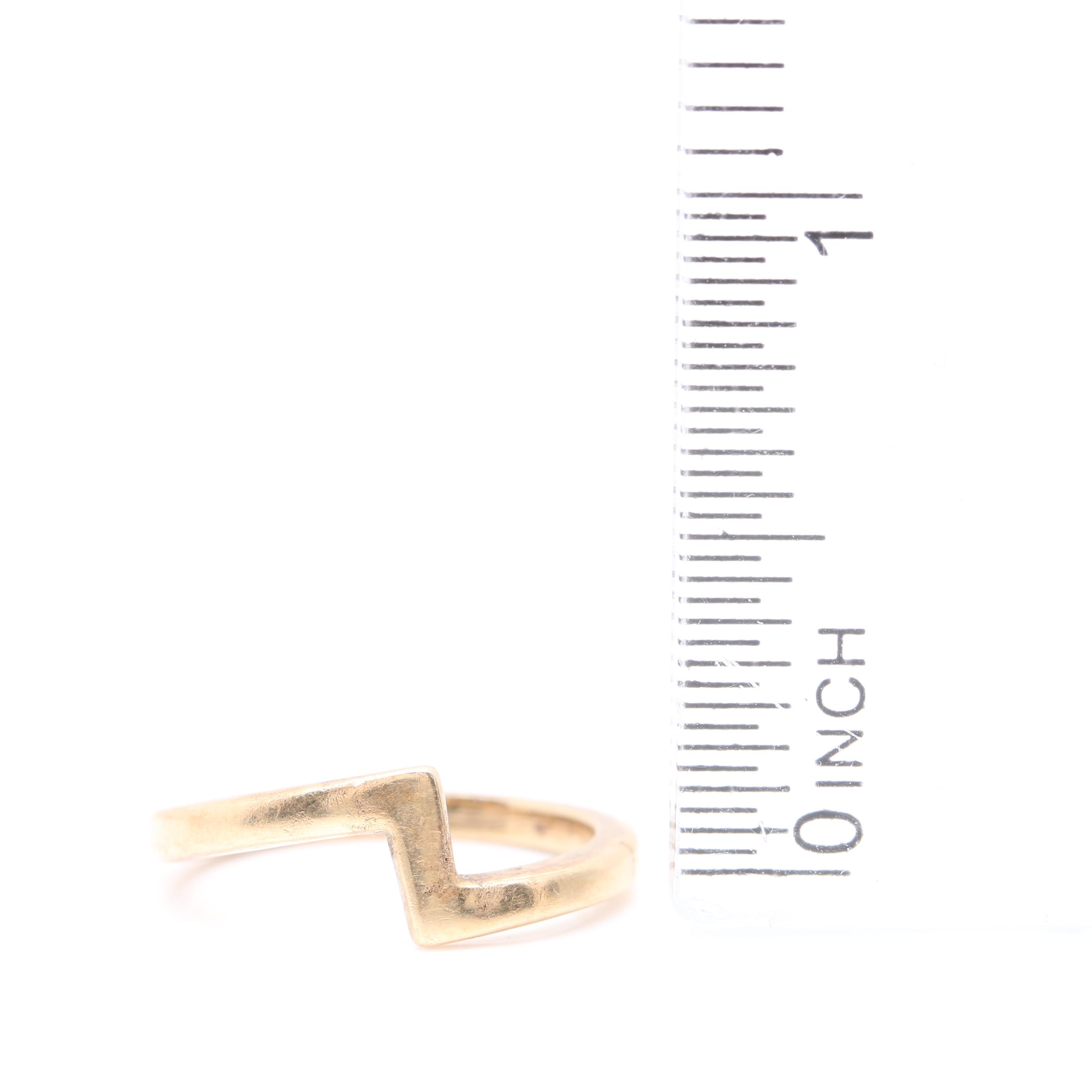 14K Yellow Gold Ring