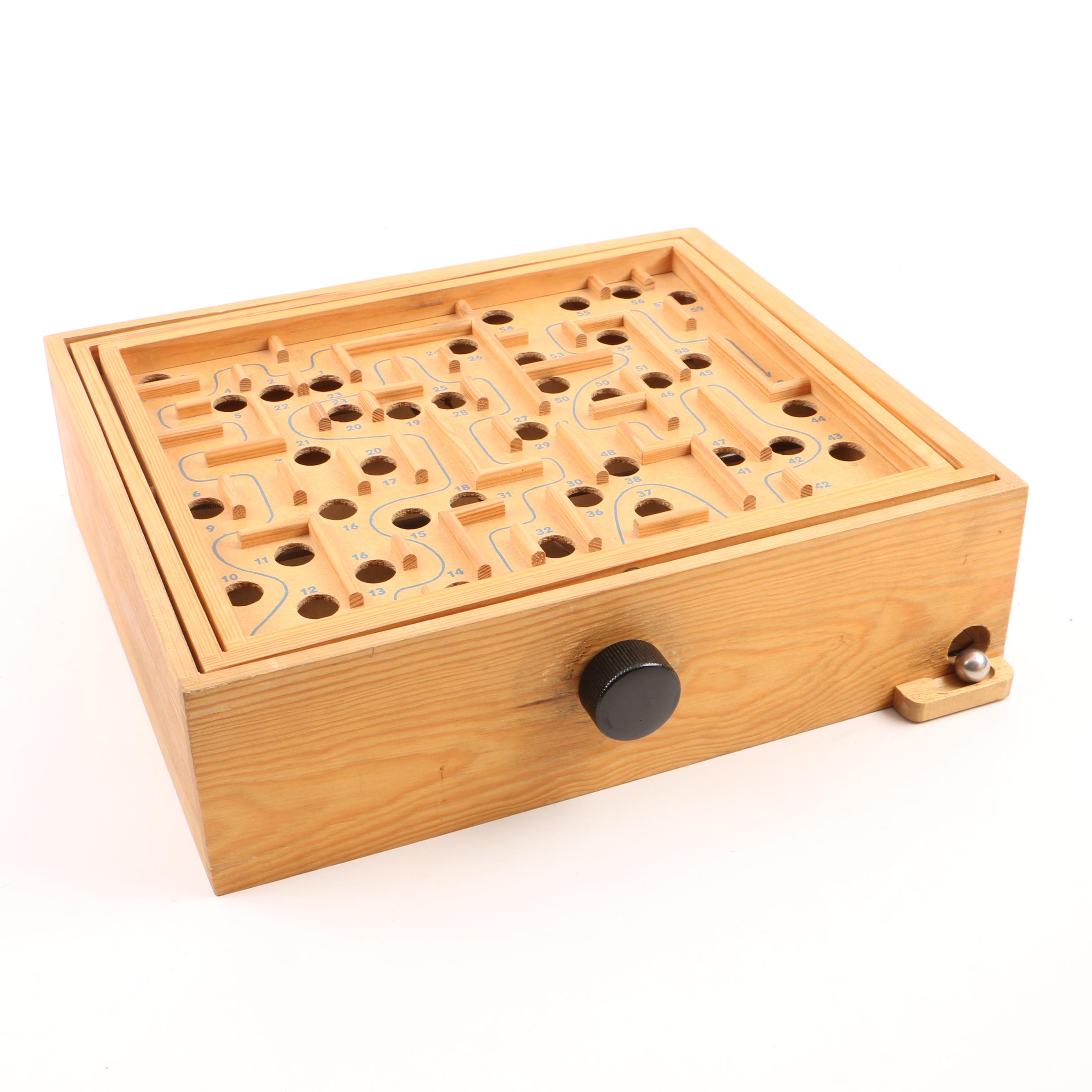 Vintage Brio "Labyrinth" Marble Game