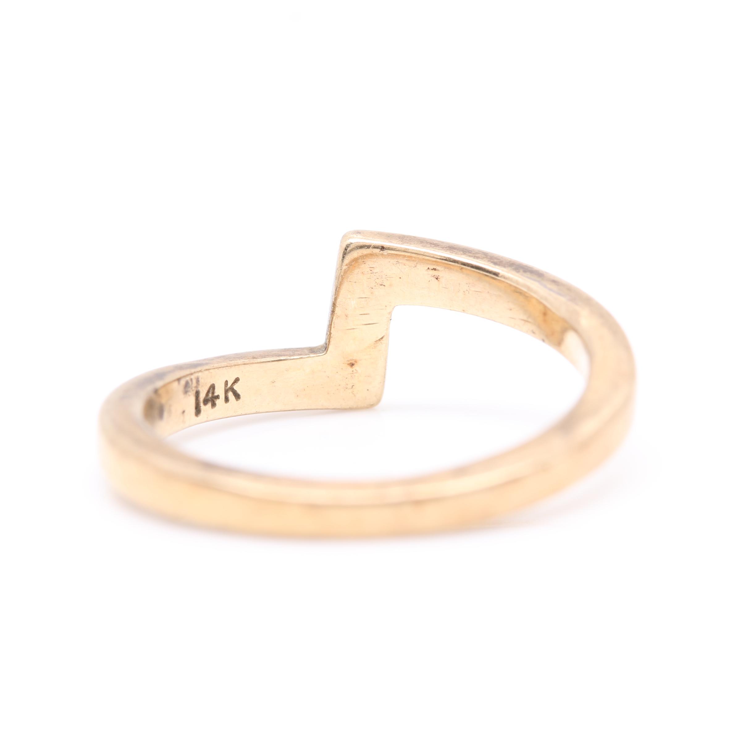 14K Yellow Gold Ring