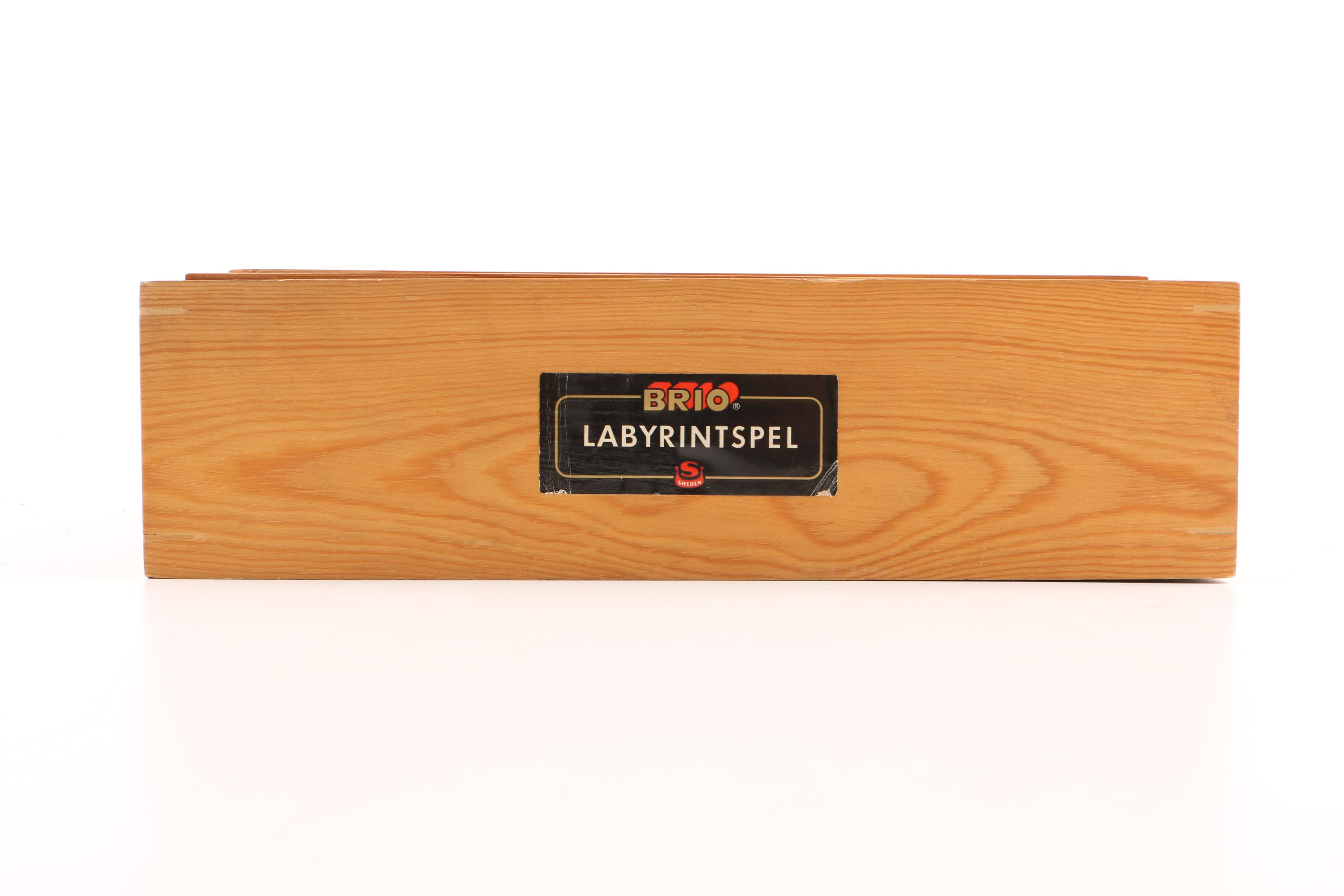 Vintage Brio "Labyrinth" Marble Game