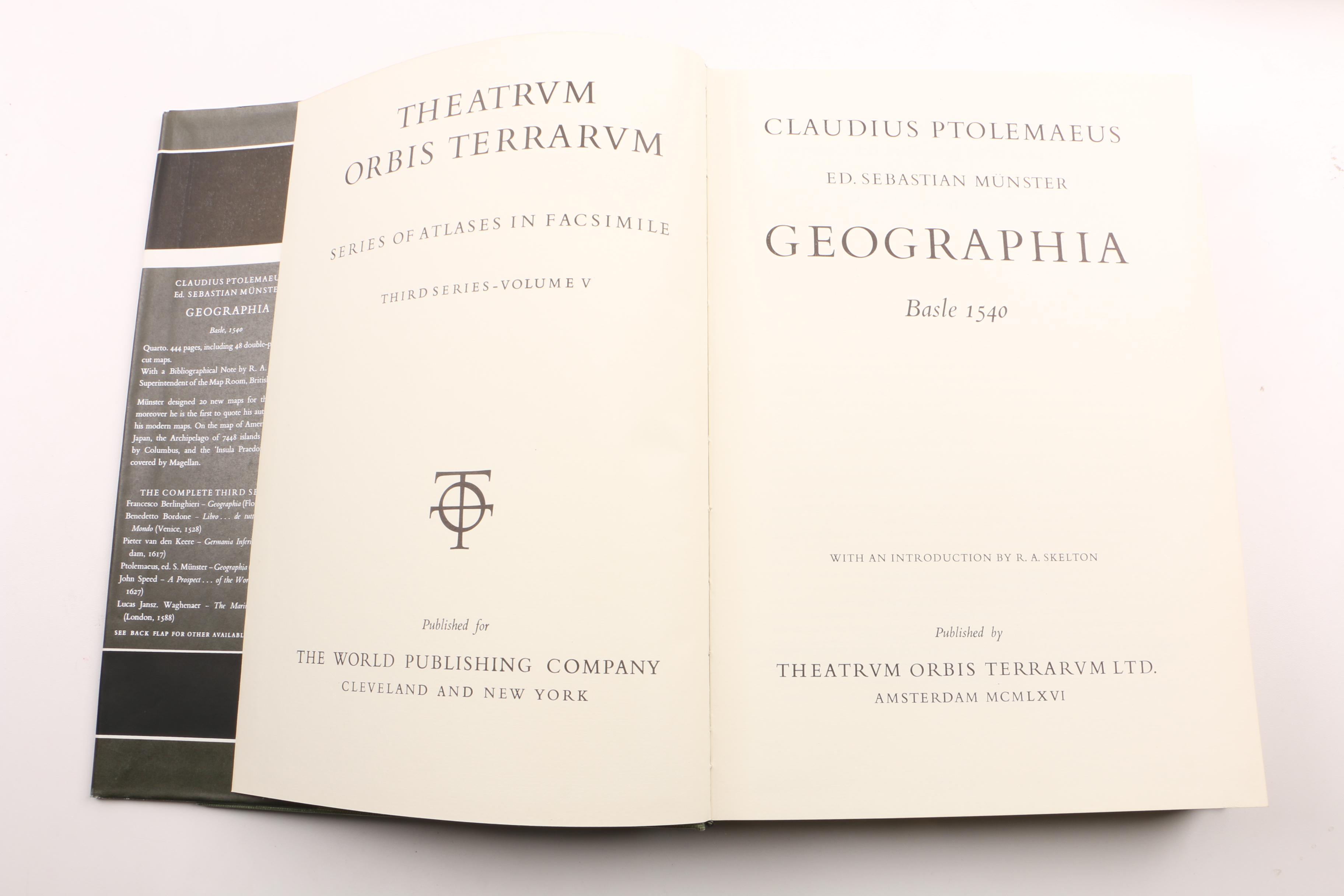 Facsimile Edition of "Geographia Basle 1540"
