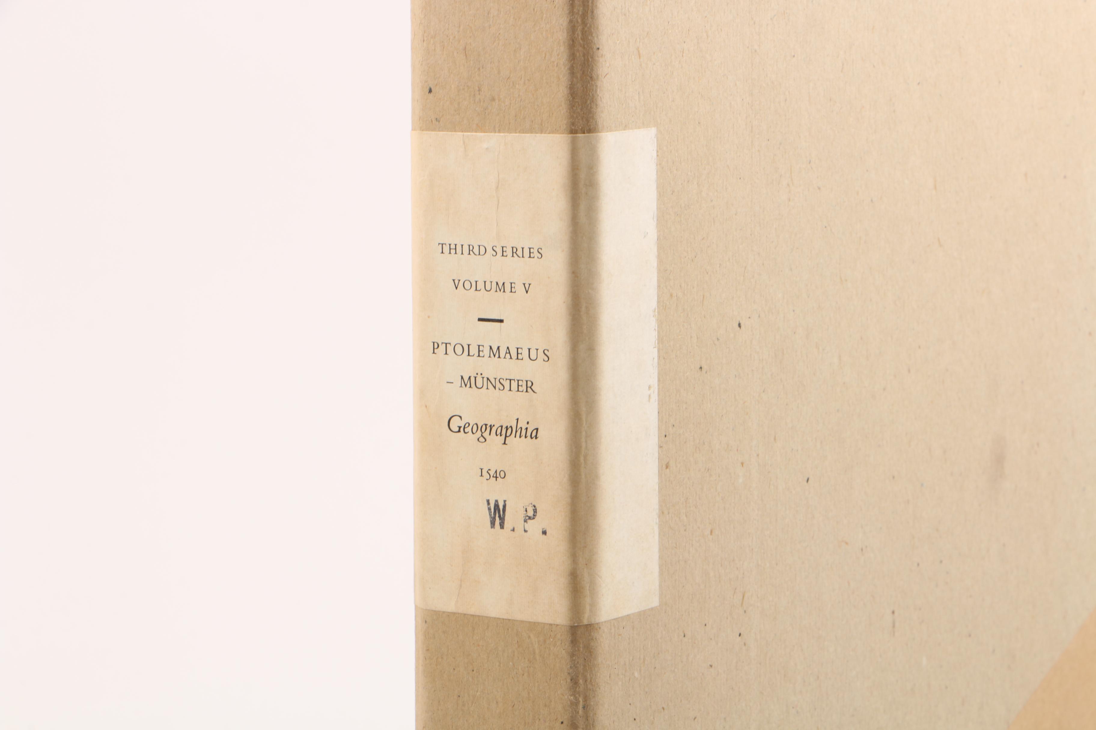 Facsimile Edition of "Geographia Basle 1540"