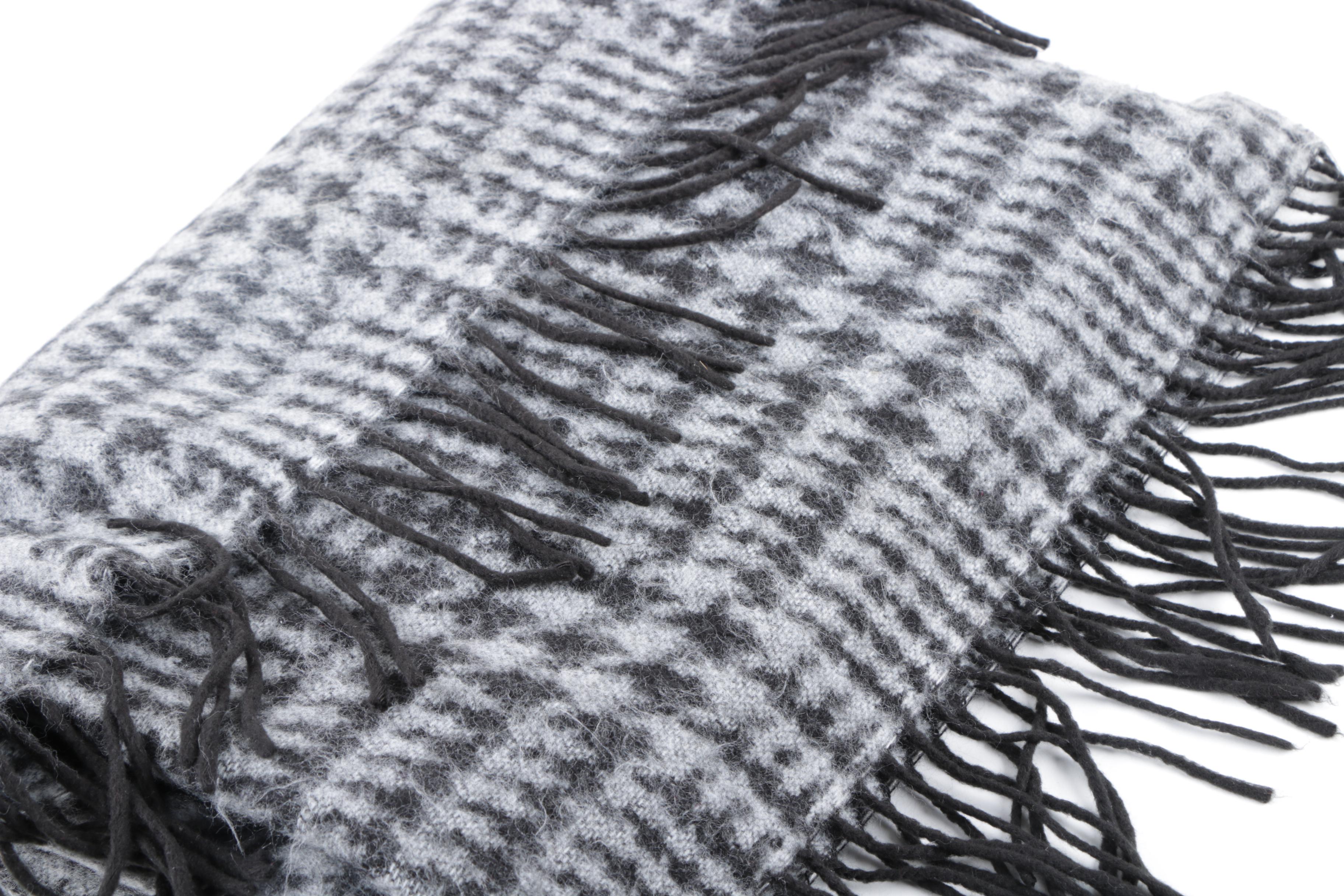 Wraps and Scarves Including Mink Fur Tails