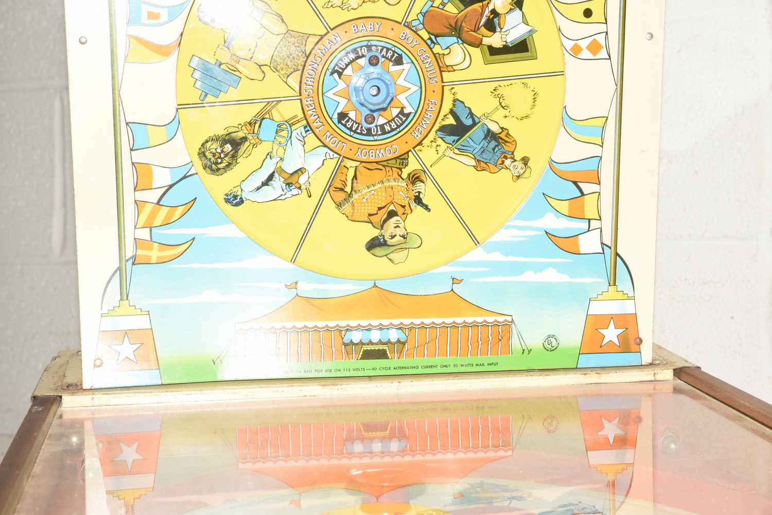 1950s-Era Superior "State Fair Strength Tester" Pinball Machine