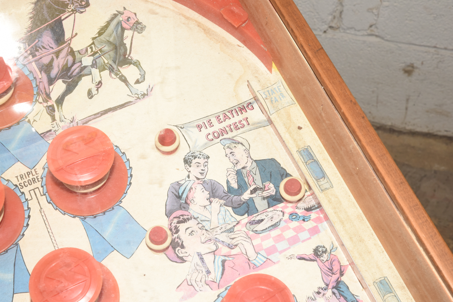 1950s-Era Superior "State Fair Strength Tester" Pinball Machine