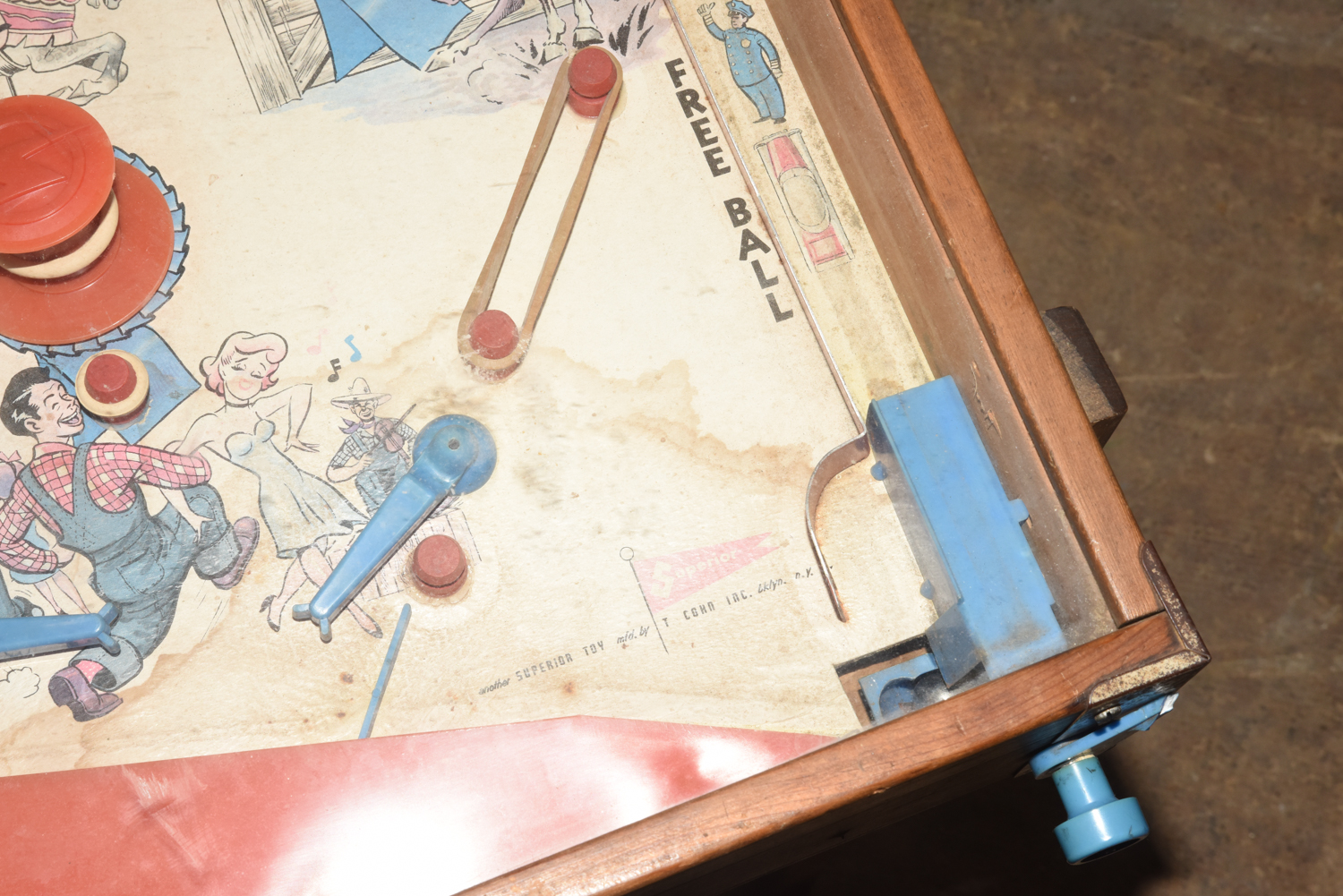 1950s-Era Superior "State Fair Strength Tester" Pinball Machine