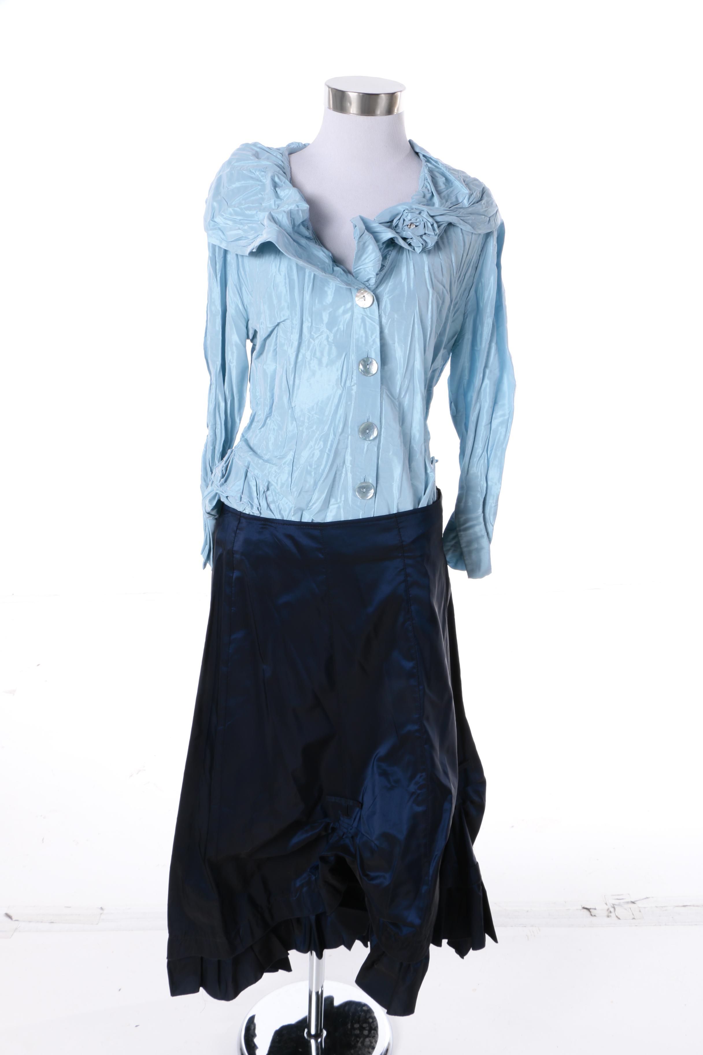 Women's Satin Separates with Sandro Ferrone