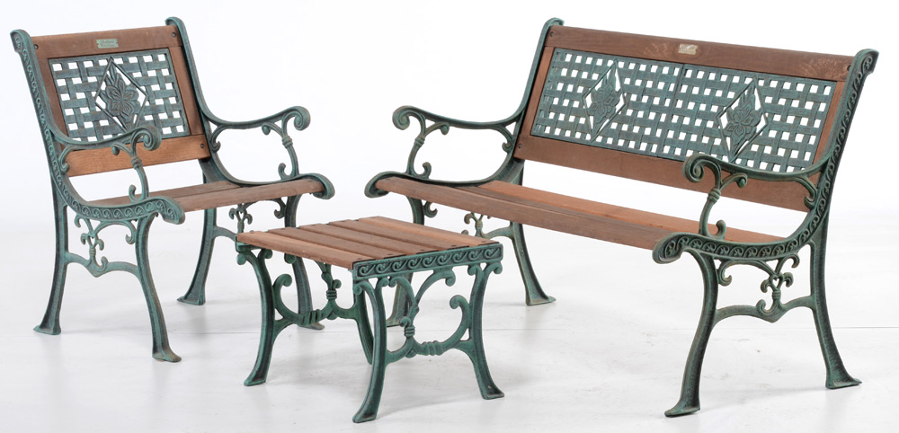 Parkland Heritage Bench and Chair