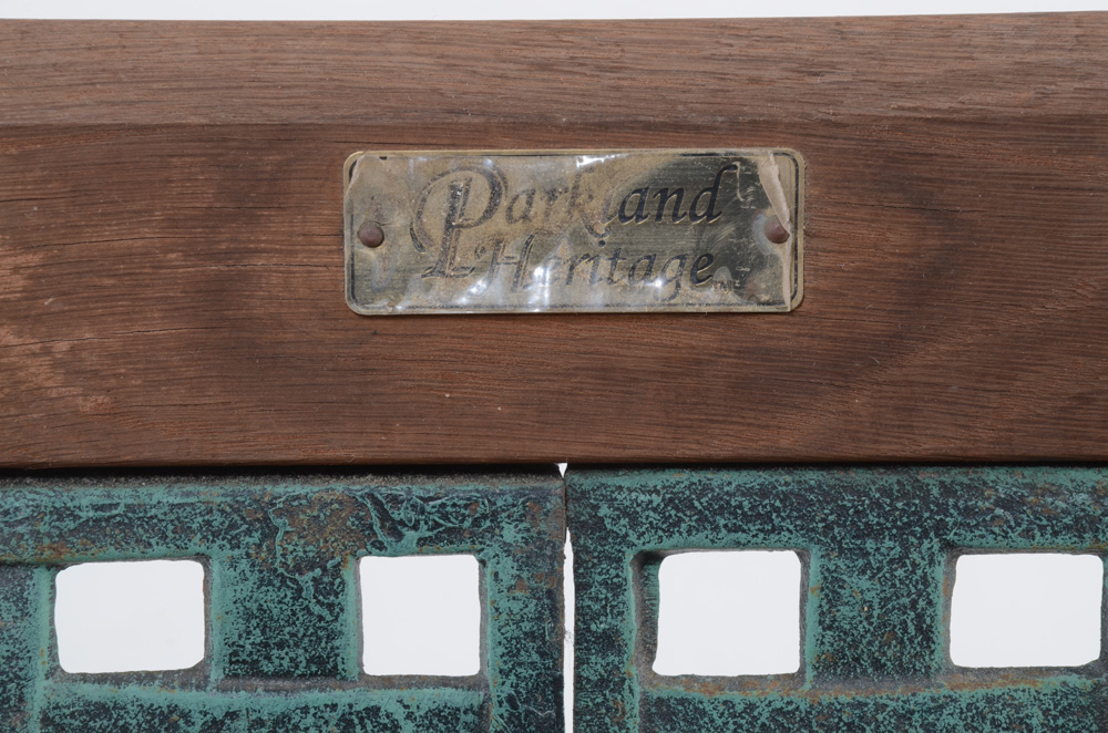 Parkland Heritage Bench and Chair