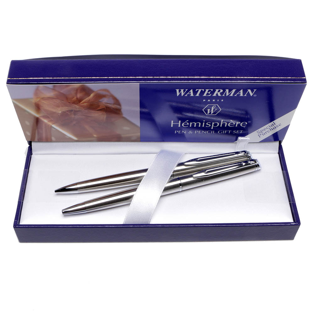 Waterman Hémisphère Ballpoint Pen and Mechanical Pencil Set
