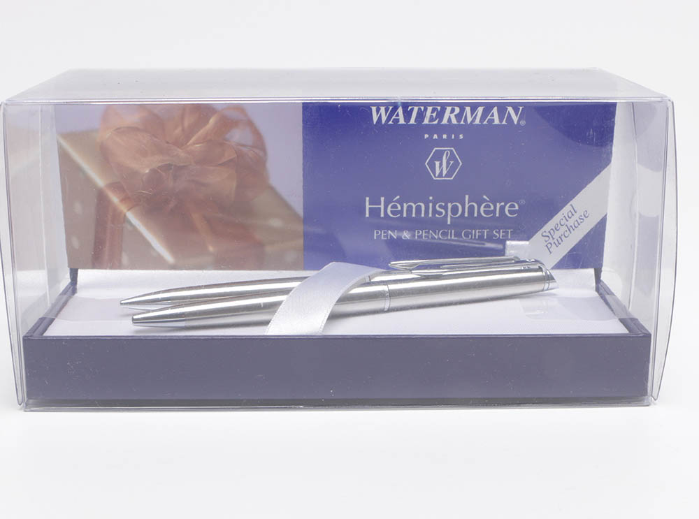 Waterman Hémisphère Ballpoint Pen and Mechanical Pencil Set