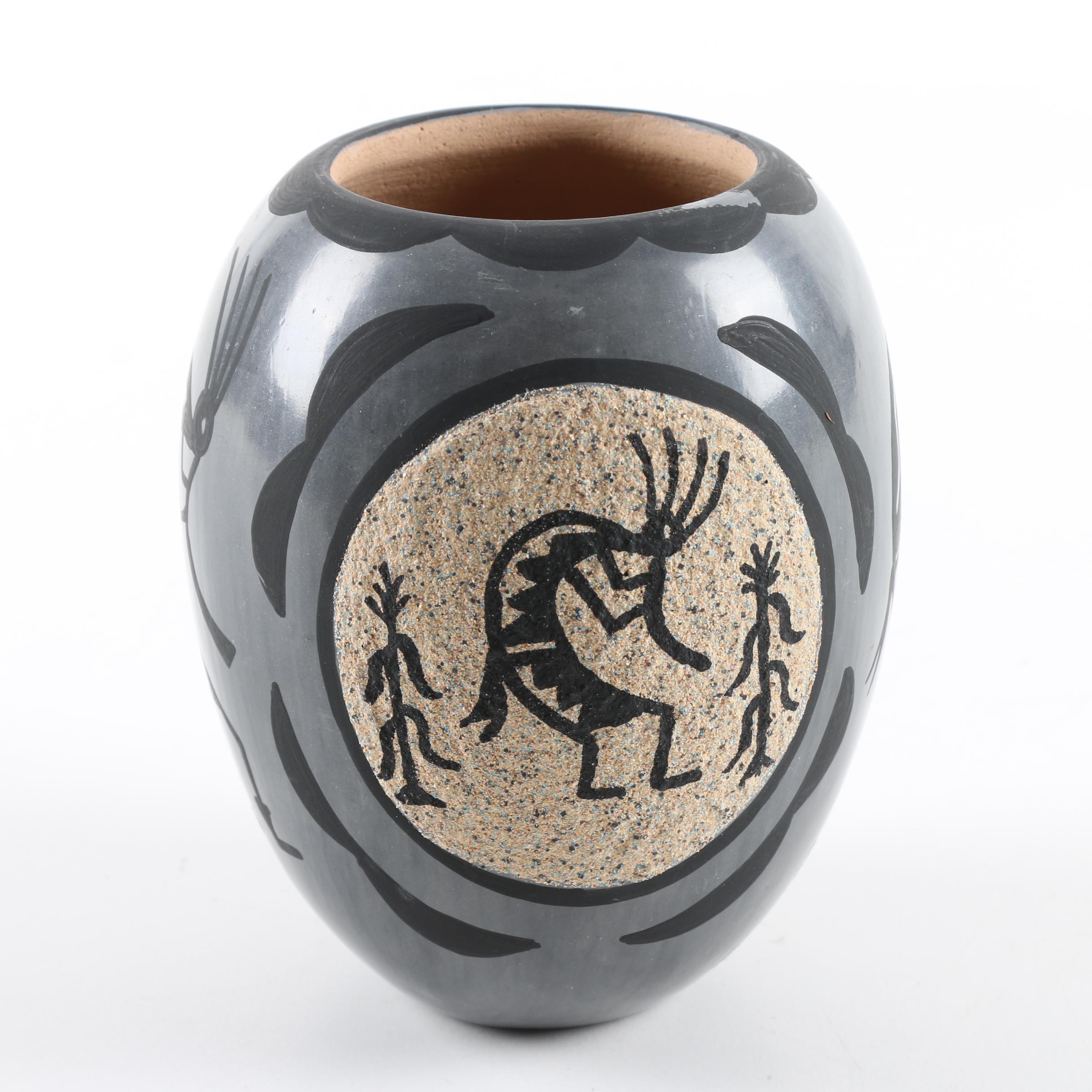 Signed Jemez and Acoma Pueblo Pots