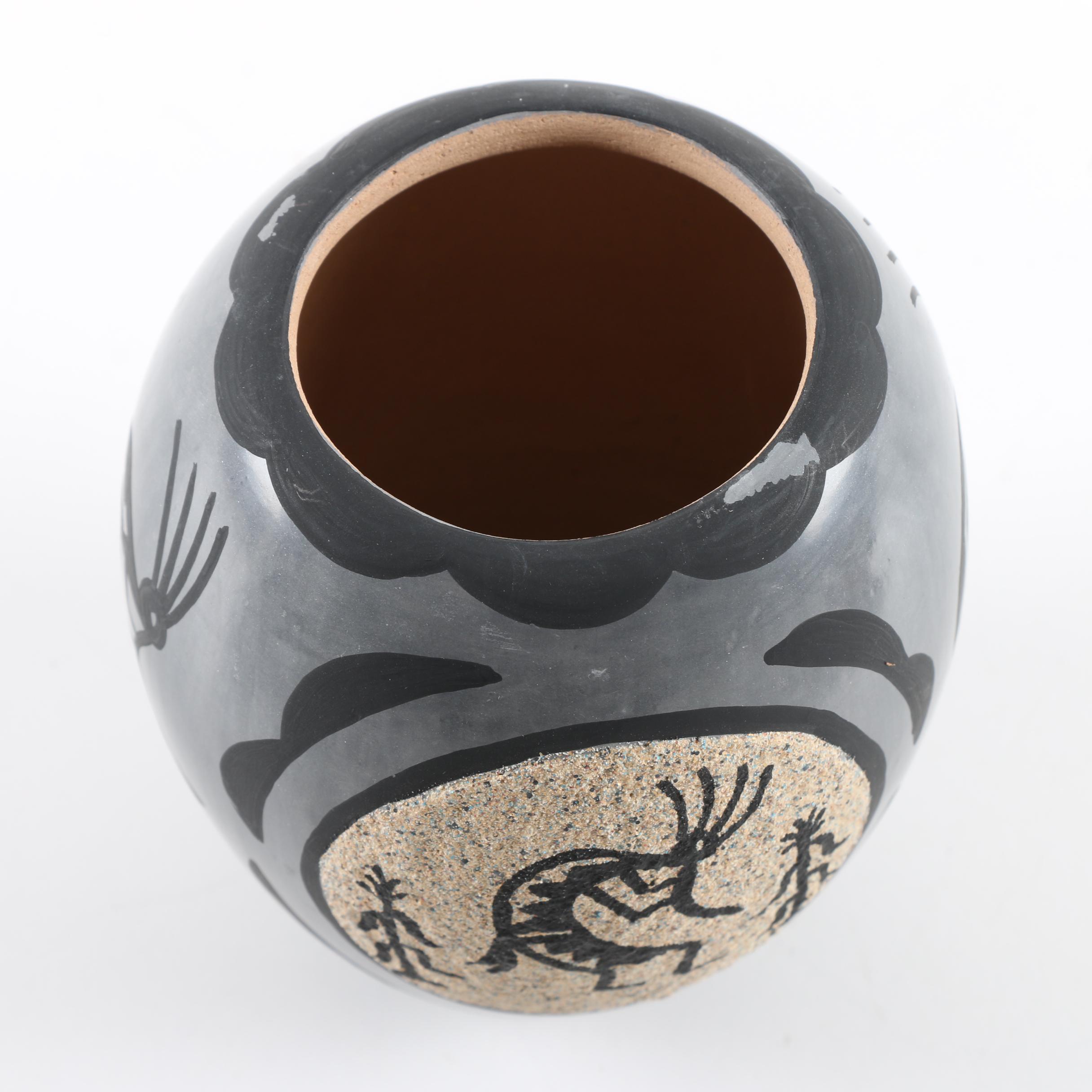 Signed Jemez and Acoma Pueblo Pots