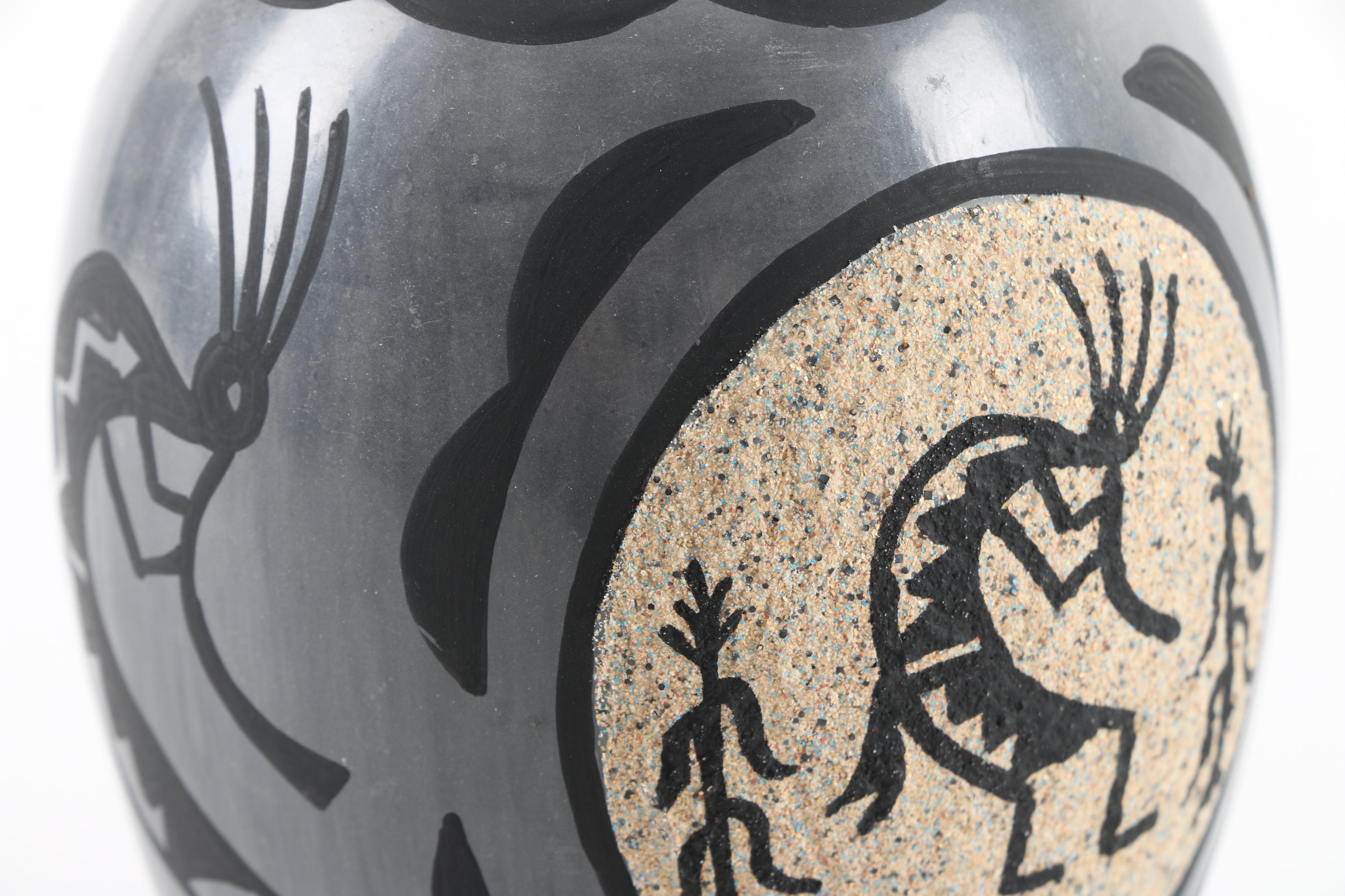 Signed Jemez and Acoma Pueblo Pots