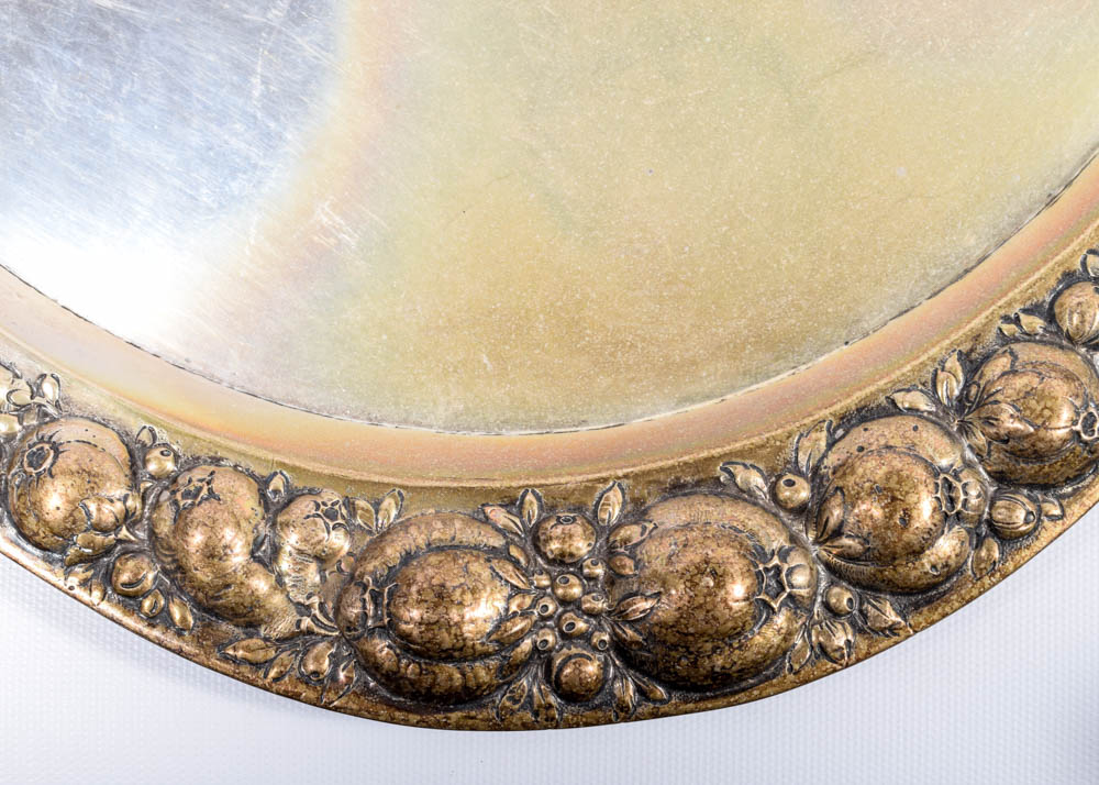 Vintage German Repoussé Hestermann Ernst 800 Silver Service From Germany