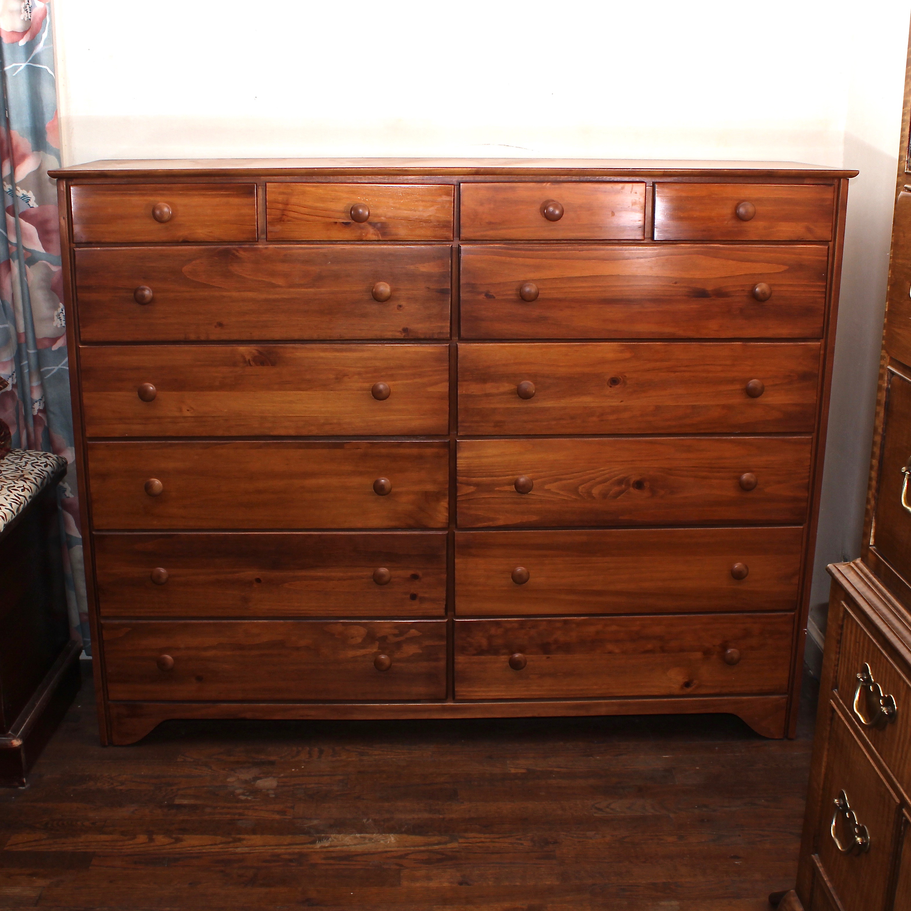 Cherry Wooden Dresser Set