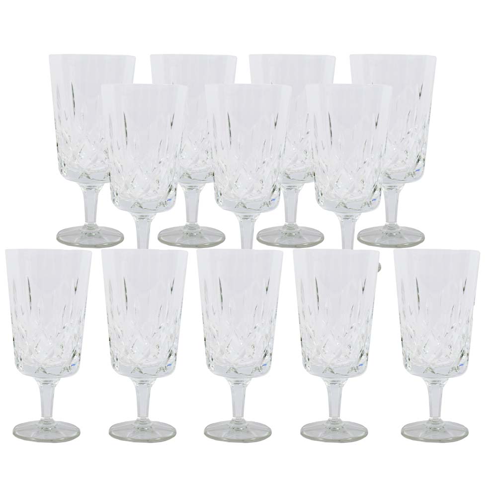 Gorham "King Edward" Stemmed Iced Tea Glasses