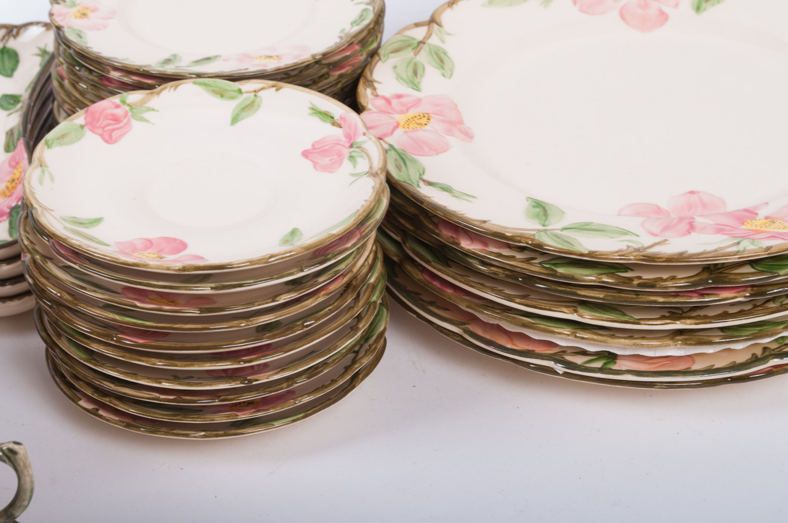Hand Painted "Desert Rose" Franciscan Dinnerware