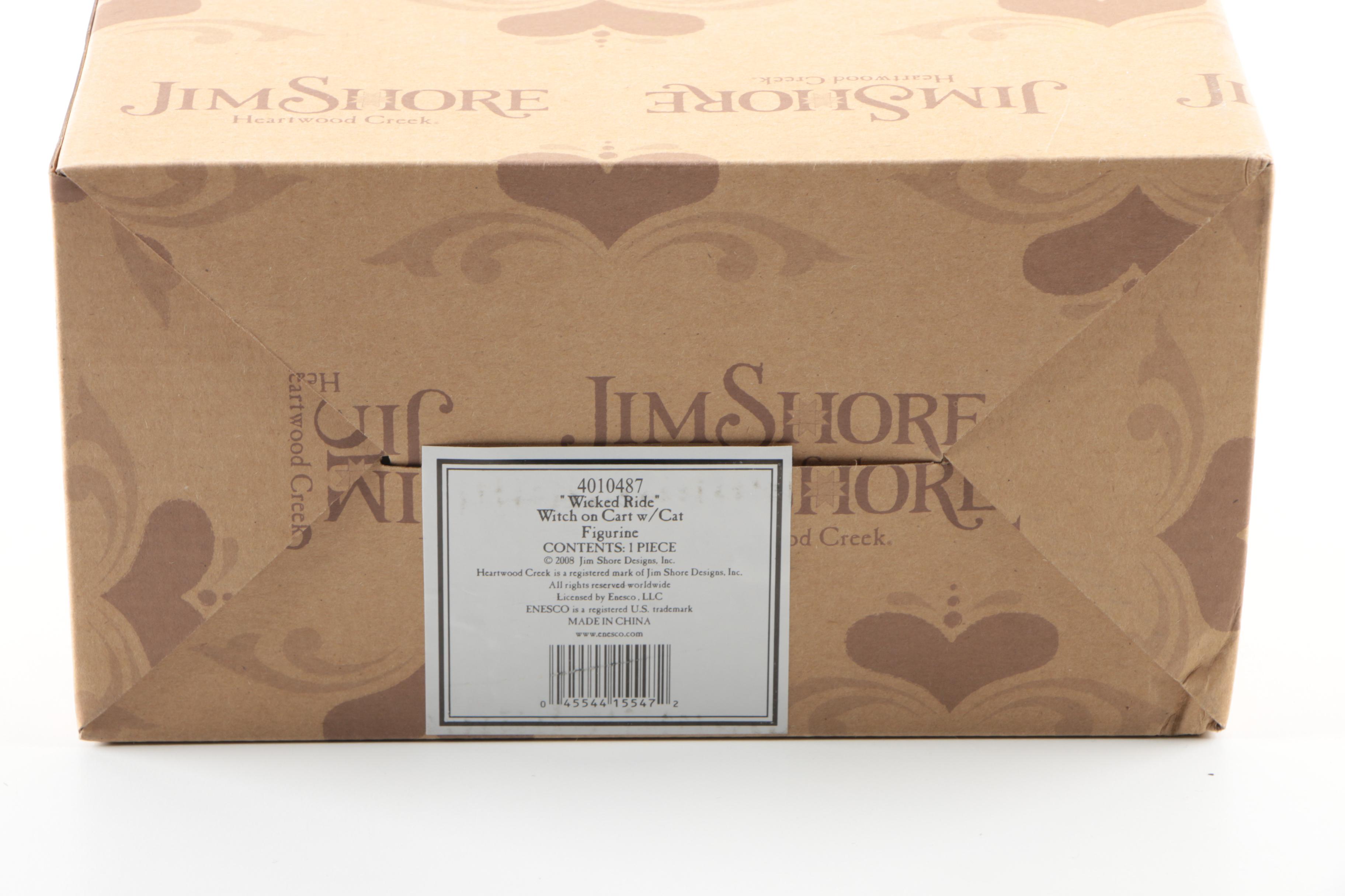 Jim Shore Heartwood Creek "Wicked Ride" Halloween Figurine.