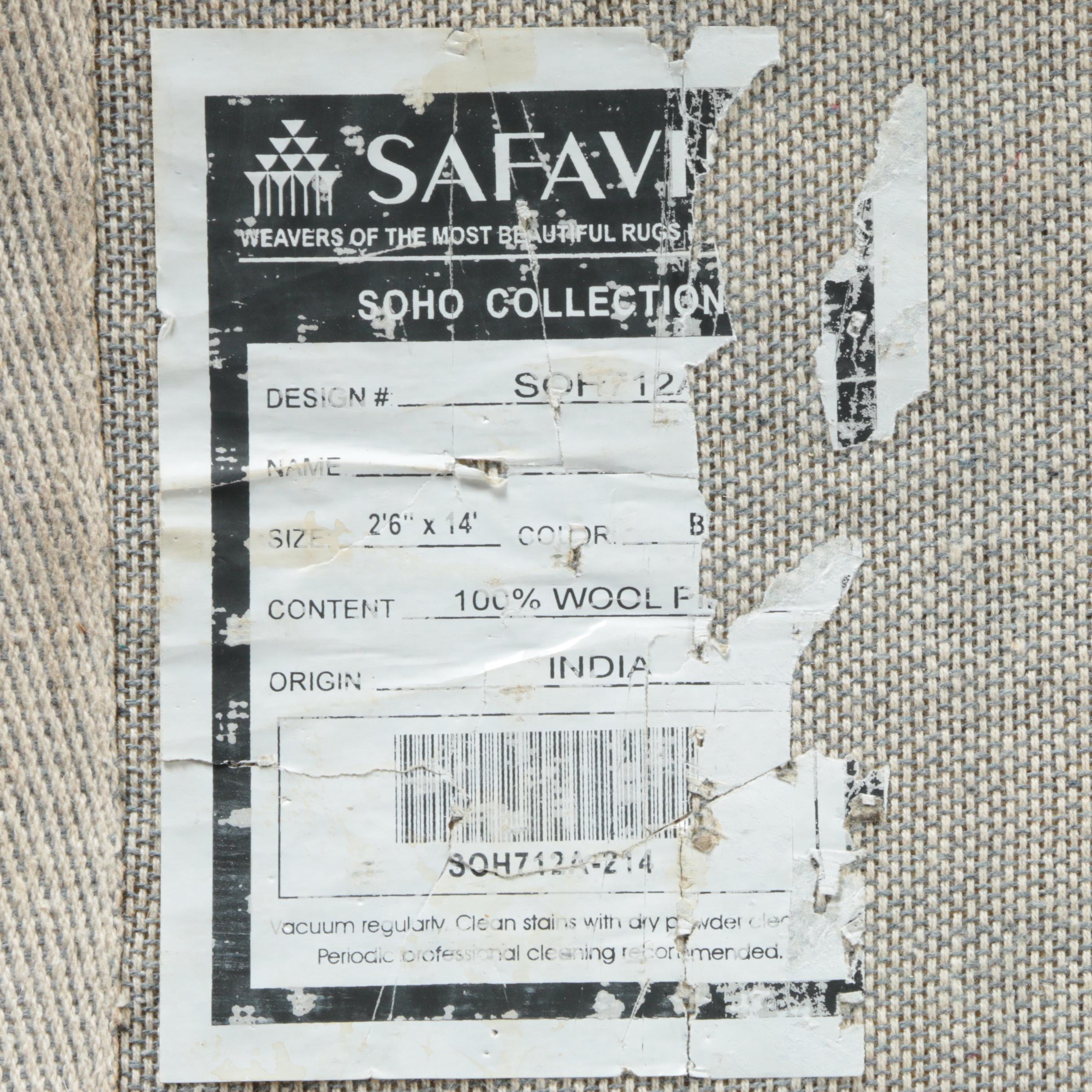 Hand-Tufted Safavieh "Soho Collection" Carpet Runners