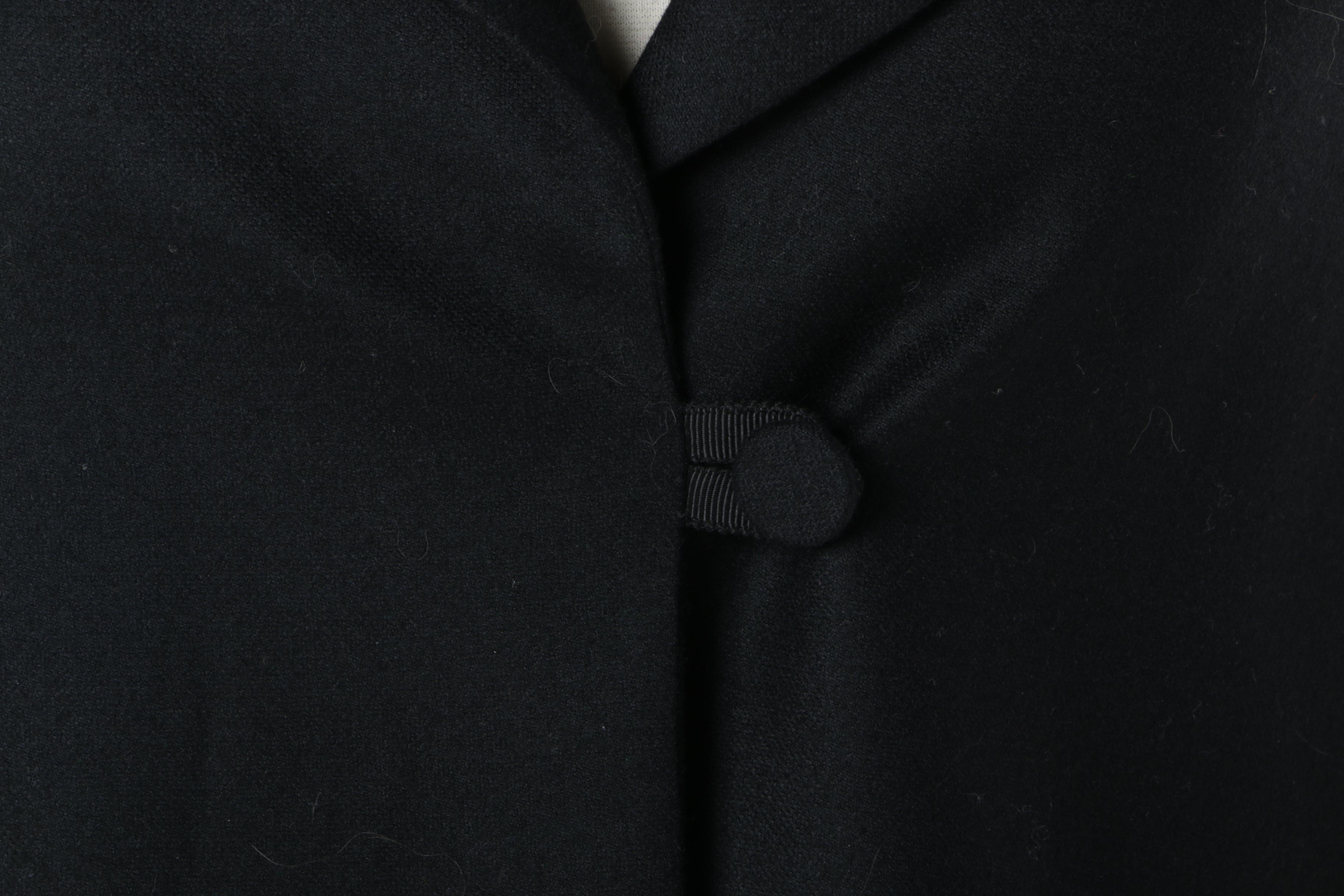 Women's Jil Sander Black Wool Blend Jacket