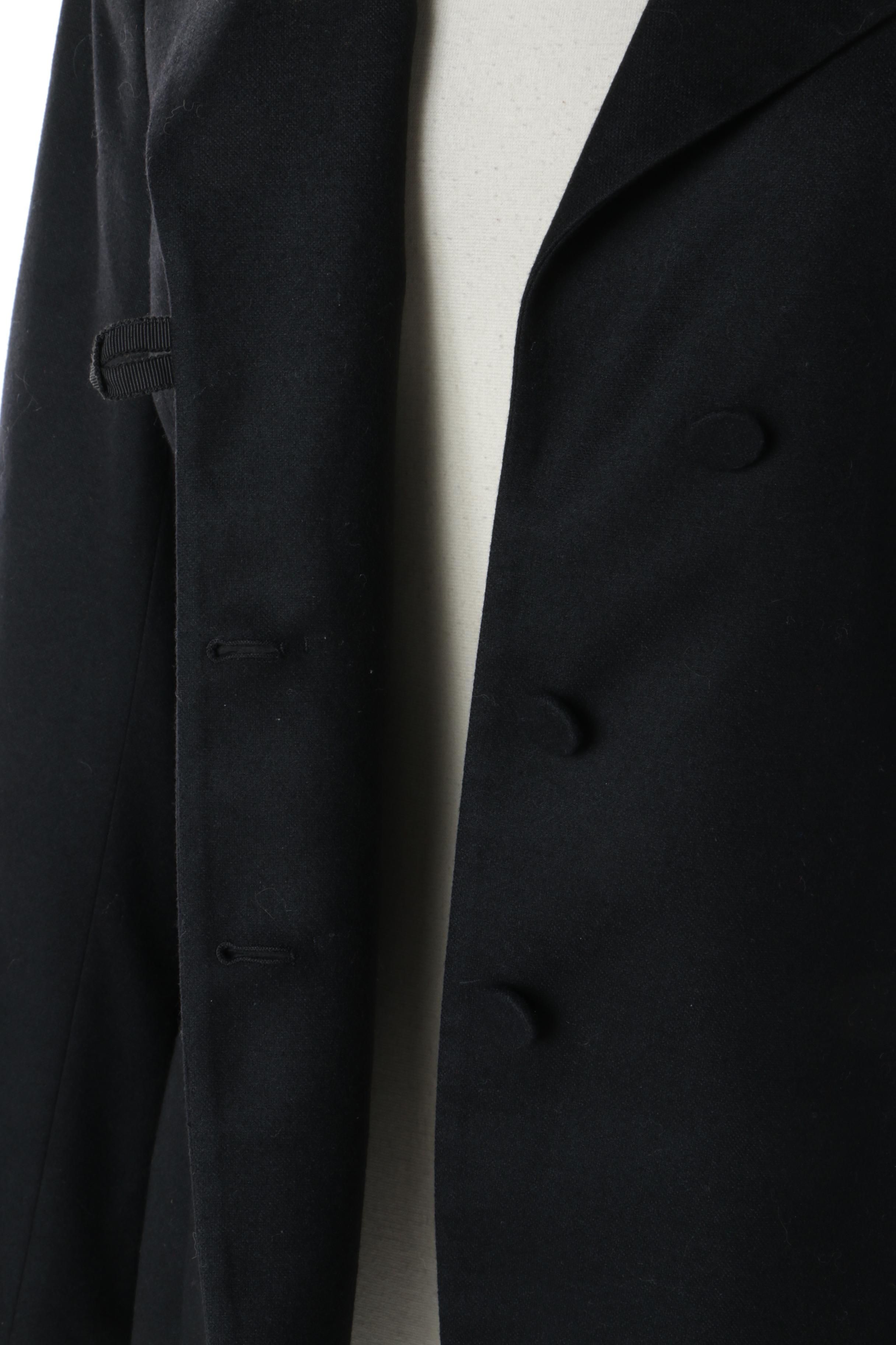 Women's Jil Sander Black Wool Blend Jacket