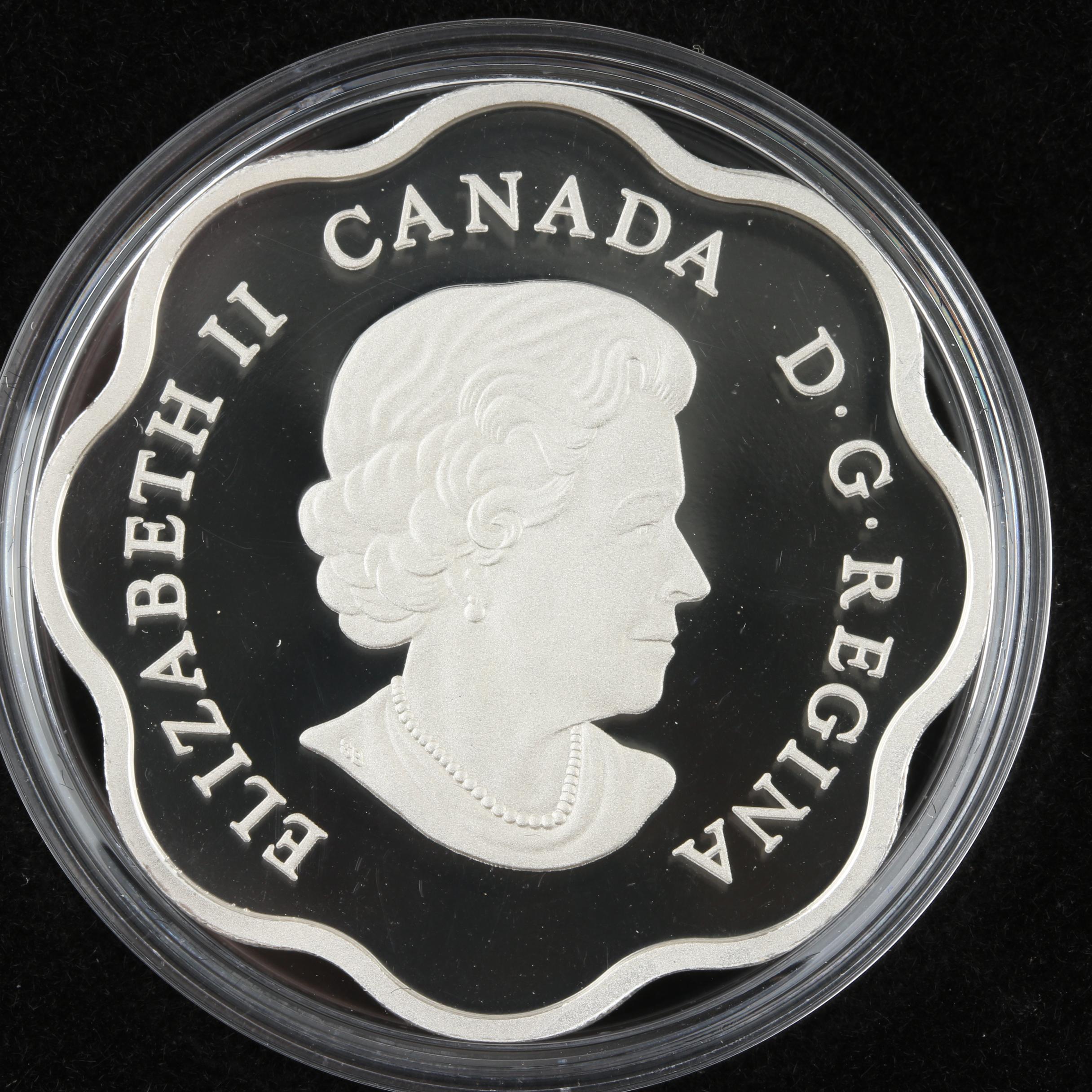 2017 Canadian Timber Wolf $20 Proof Silver Coin