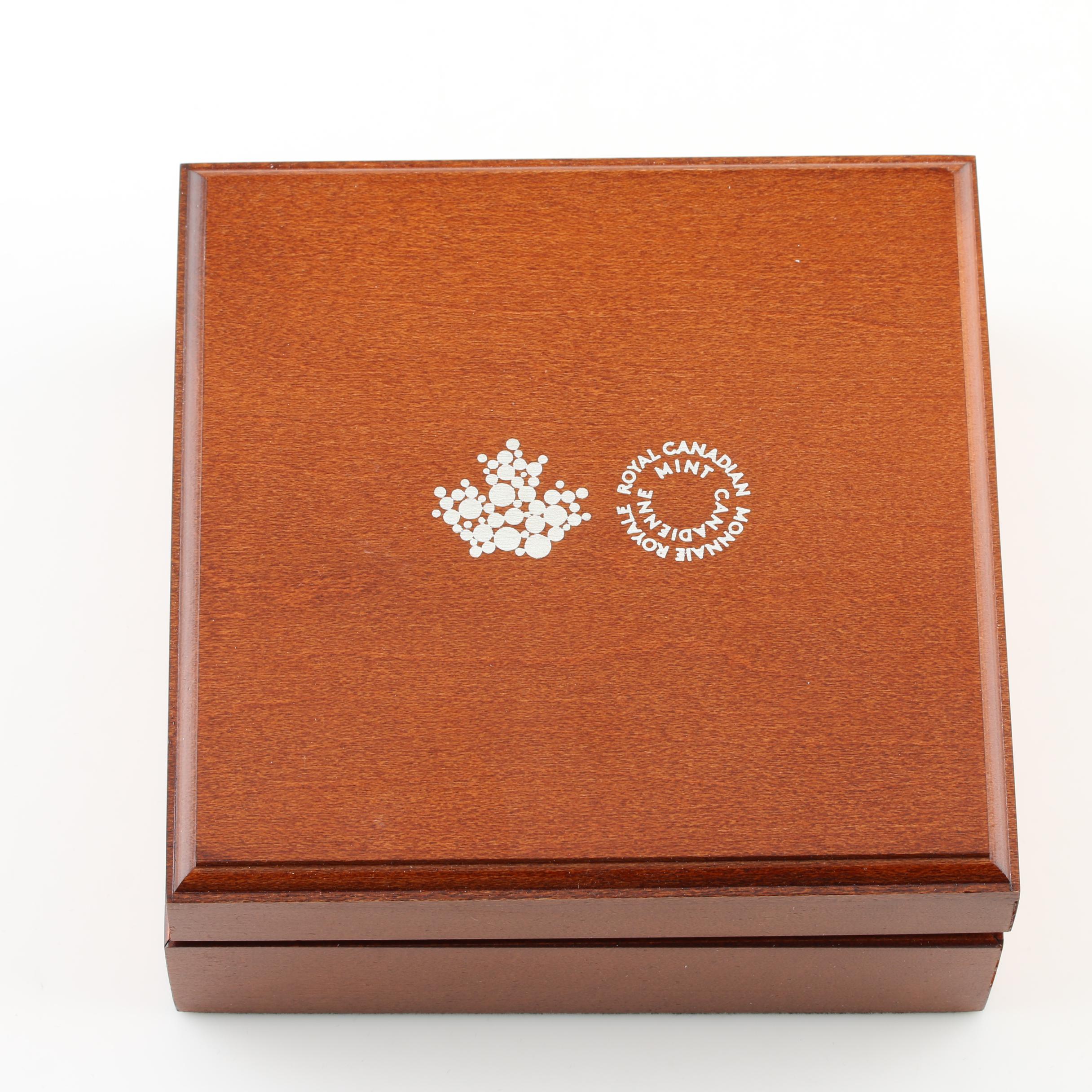 2017 Canadian Timber Wolf $20 Proof Silver Coin