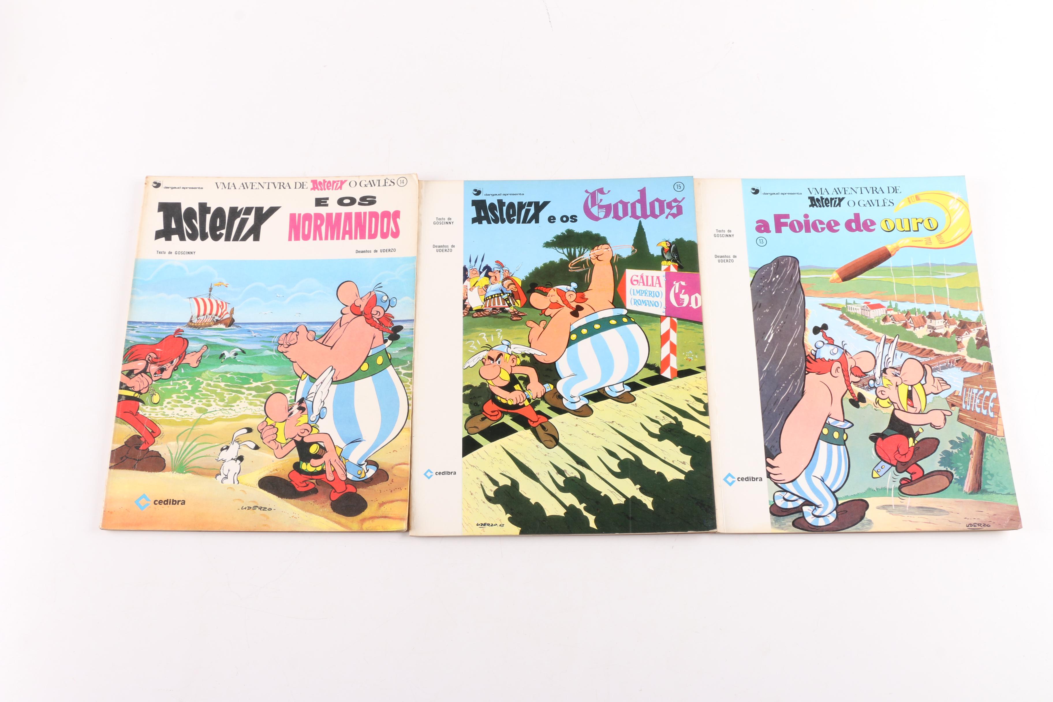 Bronze Age "Asterix" Portugese Comic Series Collection