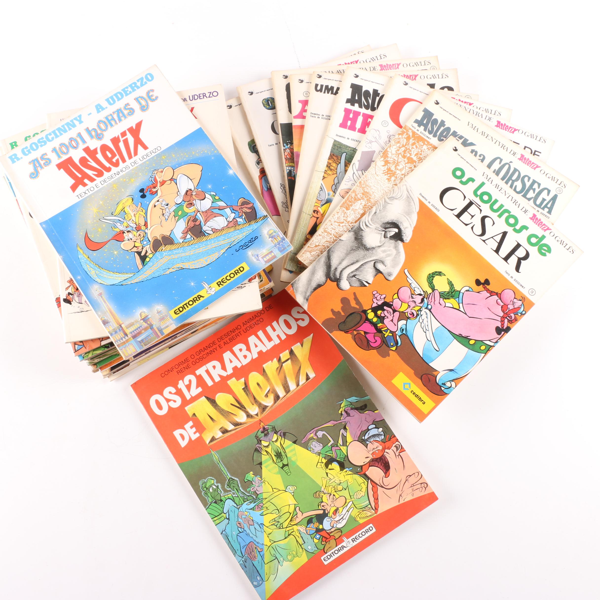 Bronze Age "Asterix" Portugese Comic Series Collection