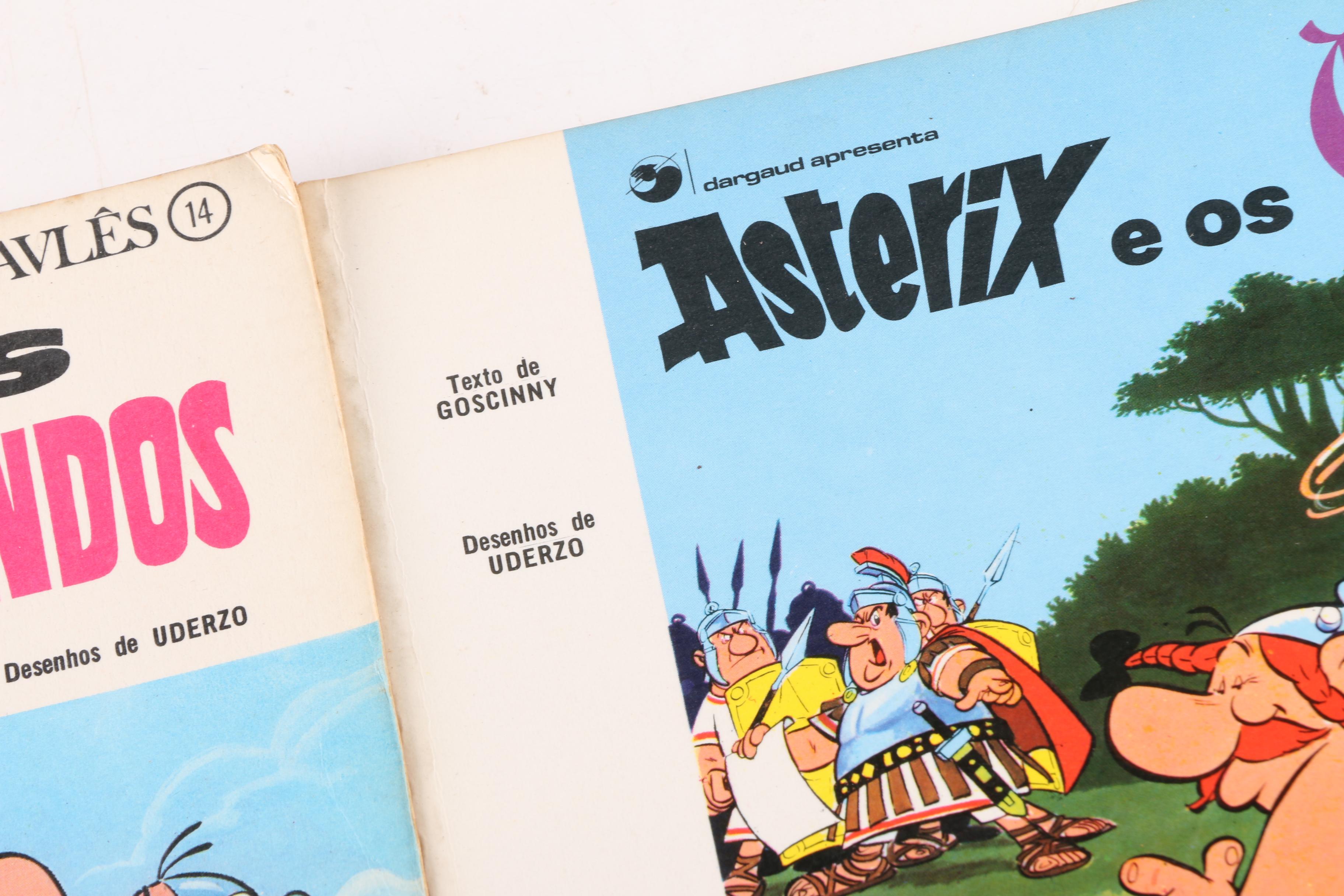 Bronze Age "Asterix" Portugese Comic Series Collection