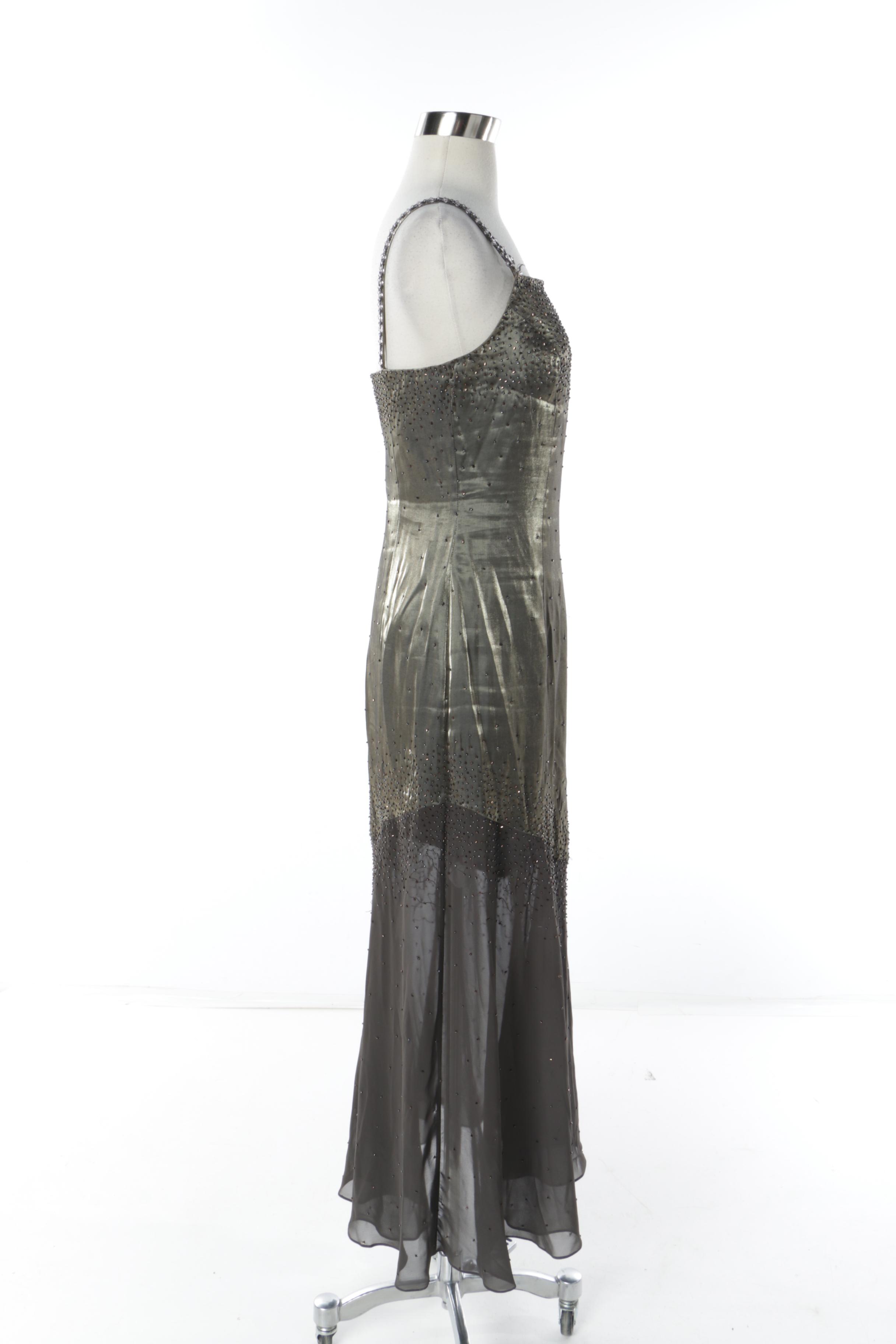 Sue Wong Nocturne Beaded Evening Gown