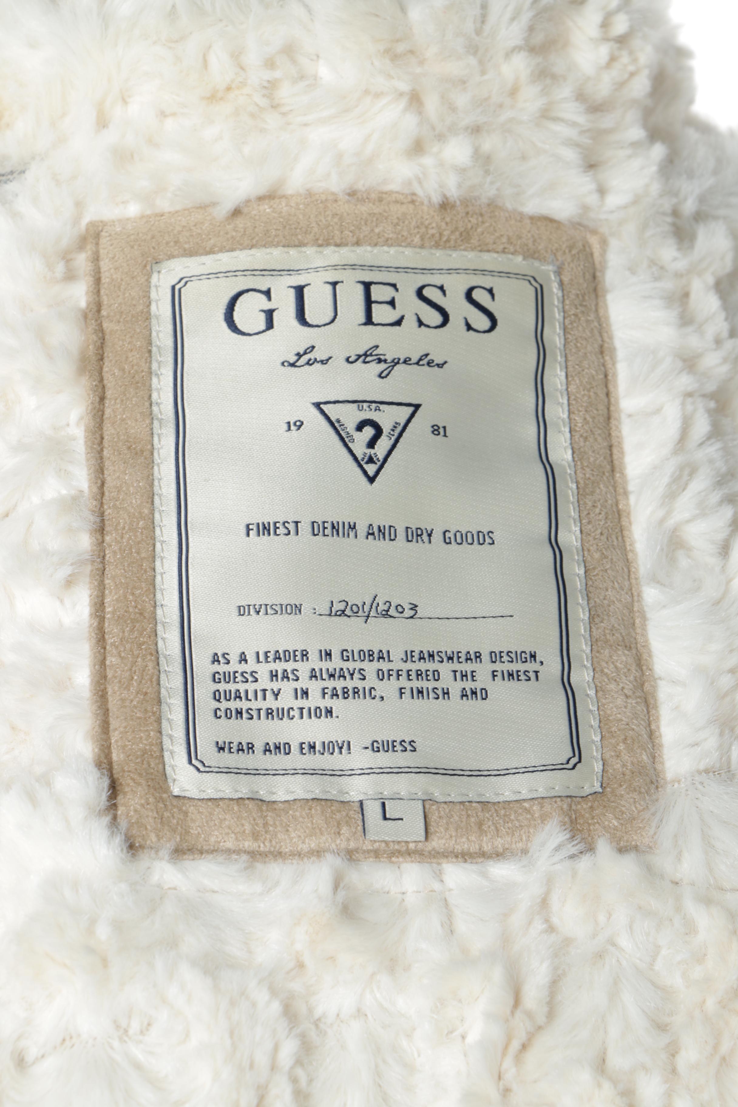 Women's Patrizia Luca Rabbit Fur Vest and Guess Faux Fur Vest