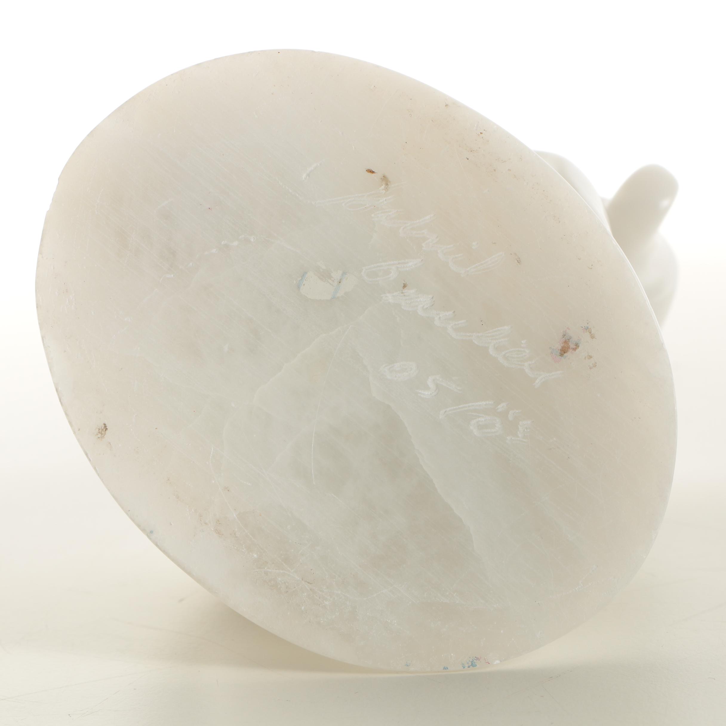 Gabriel Beaulieu Calcite Sculpture of Bear