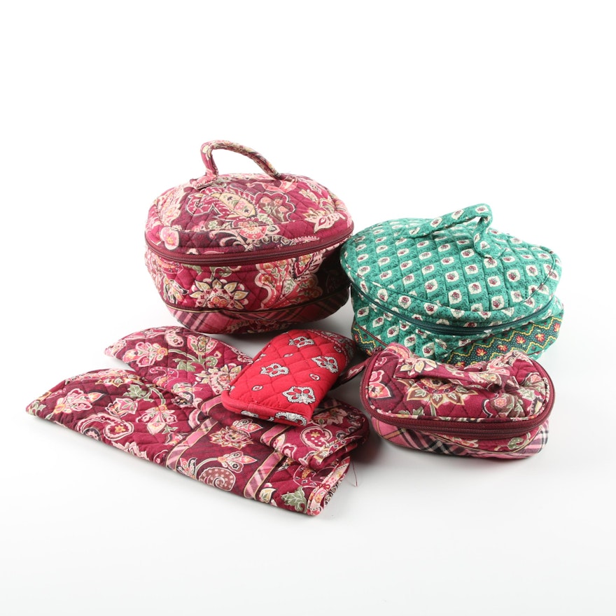 Vera Bradley Retired Pattern Quilted Cosmetic Bags and Accessories