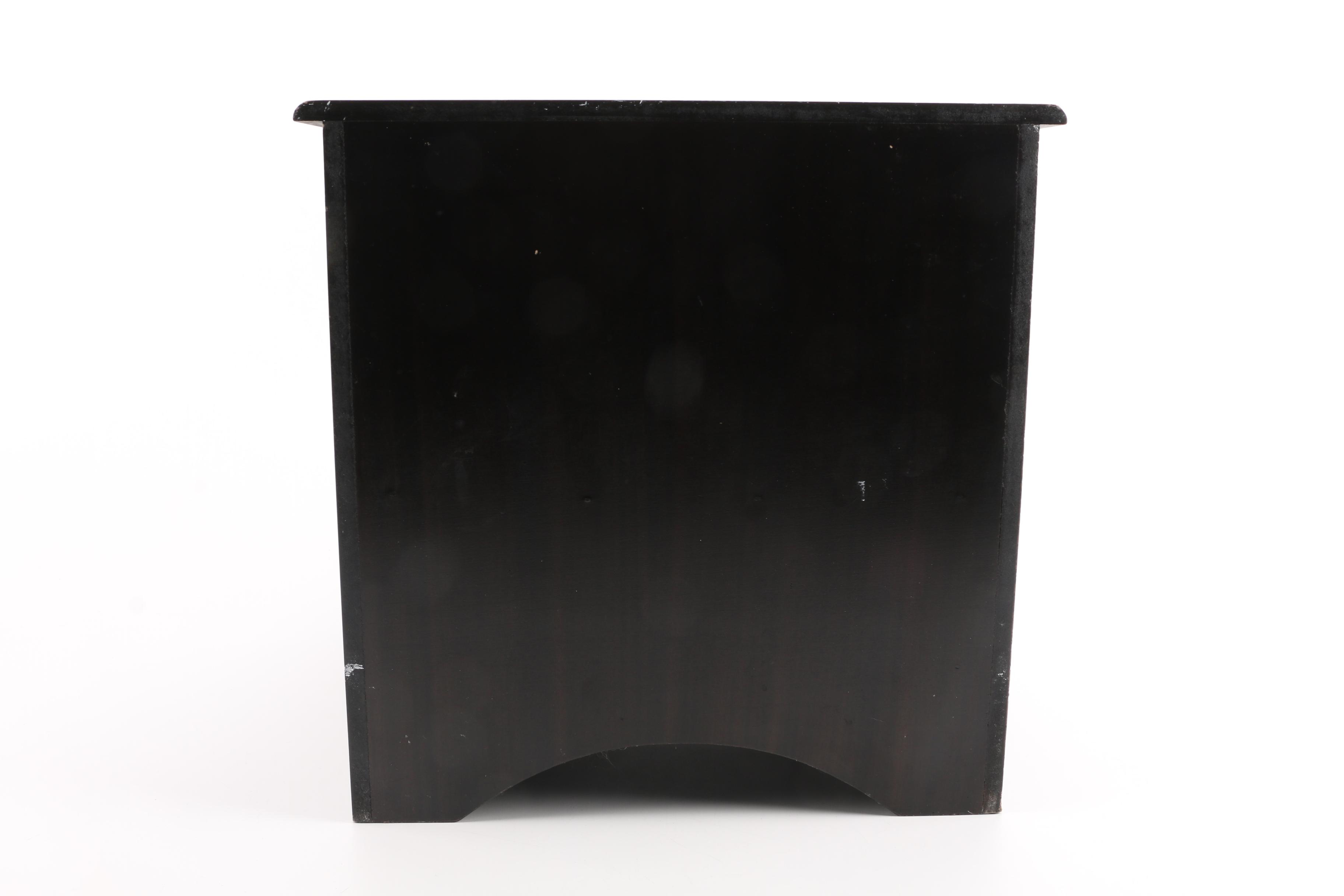 Step Stool With Storage Compartments and Basket