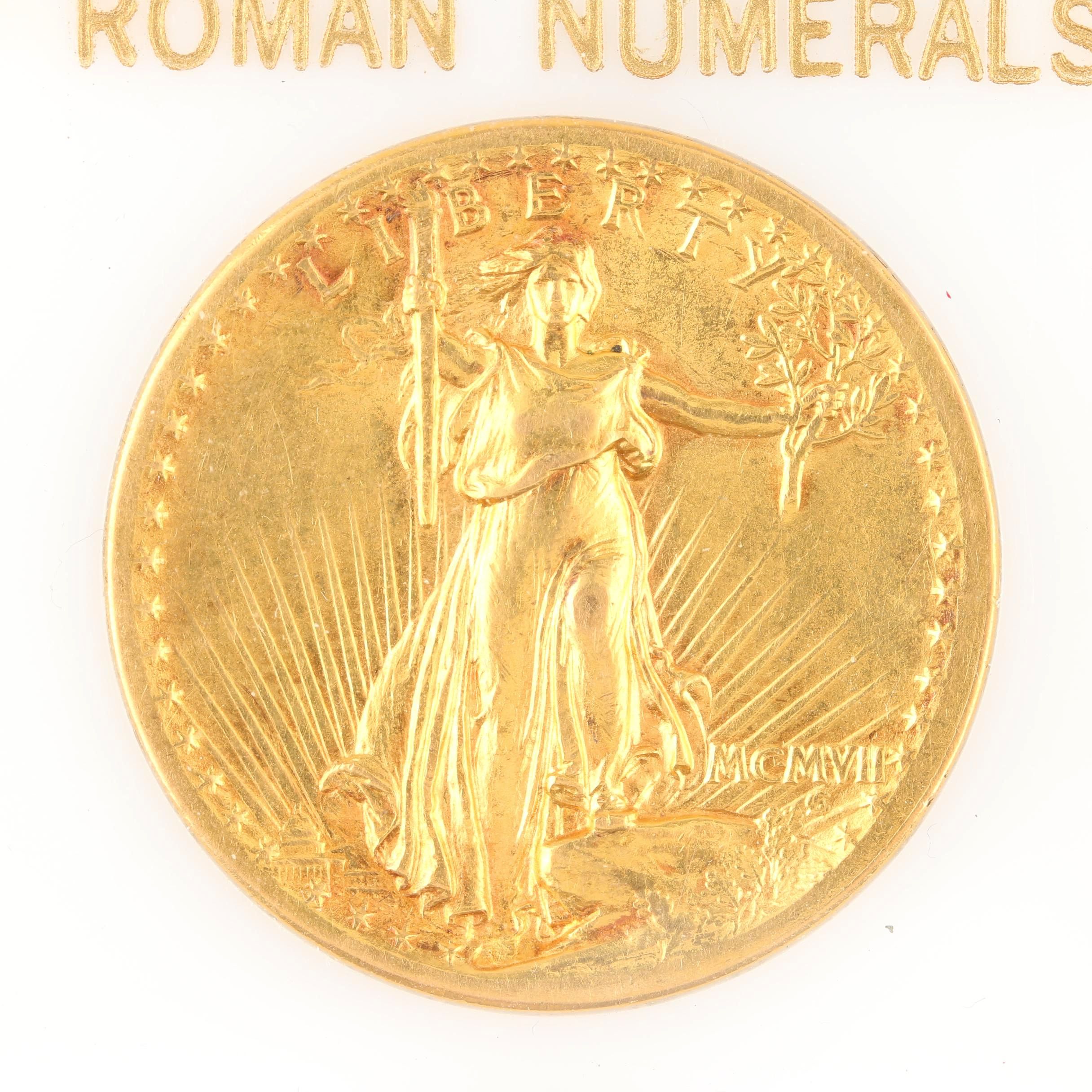 Set of Twenty Saint Gaudens $20 Gold Double Eagles, 1907-1928