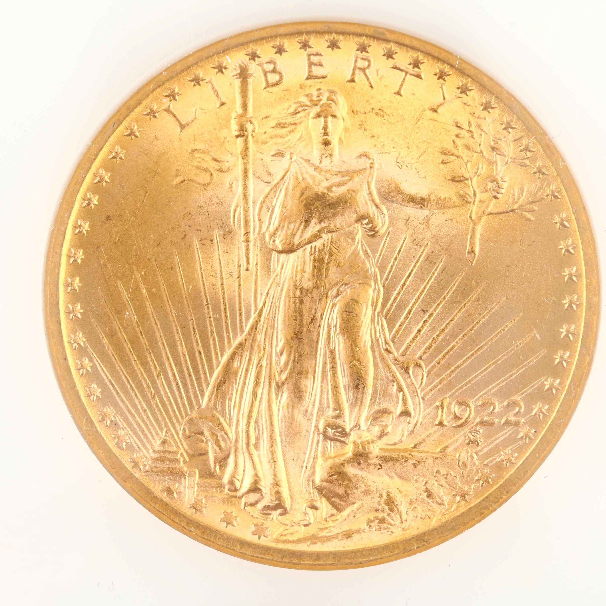 Set of Twenty Saint Gaudens $20 Gold Double Eagles, 1907-1928