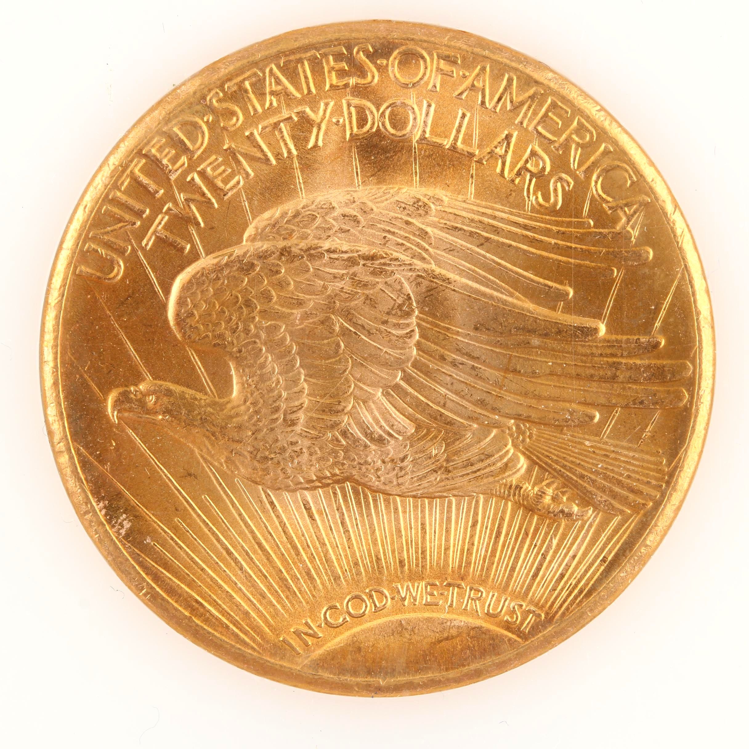 Set of Twenty Saint Gaudens $20 Gold Double Eagles, 1907-1928