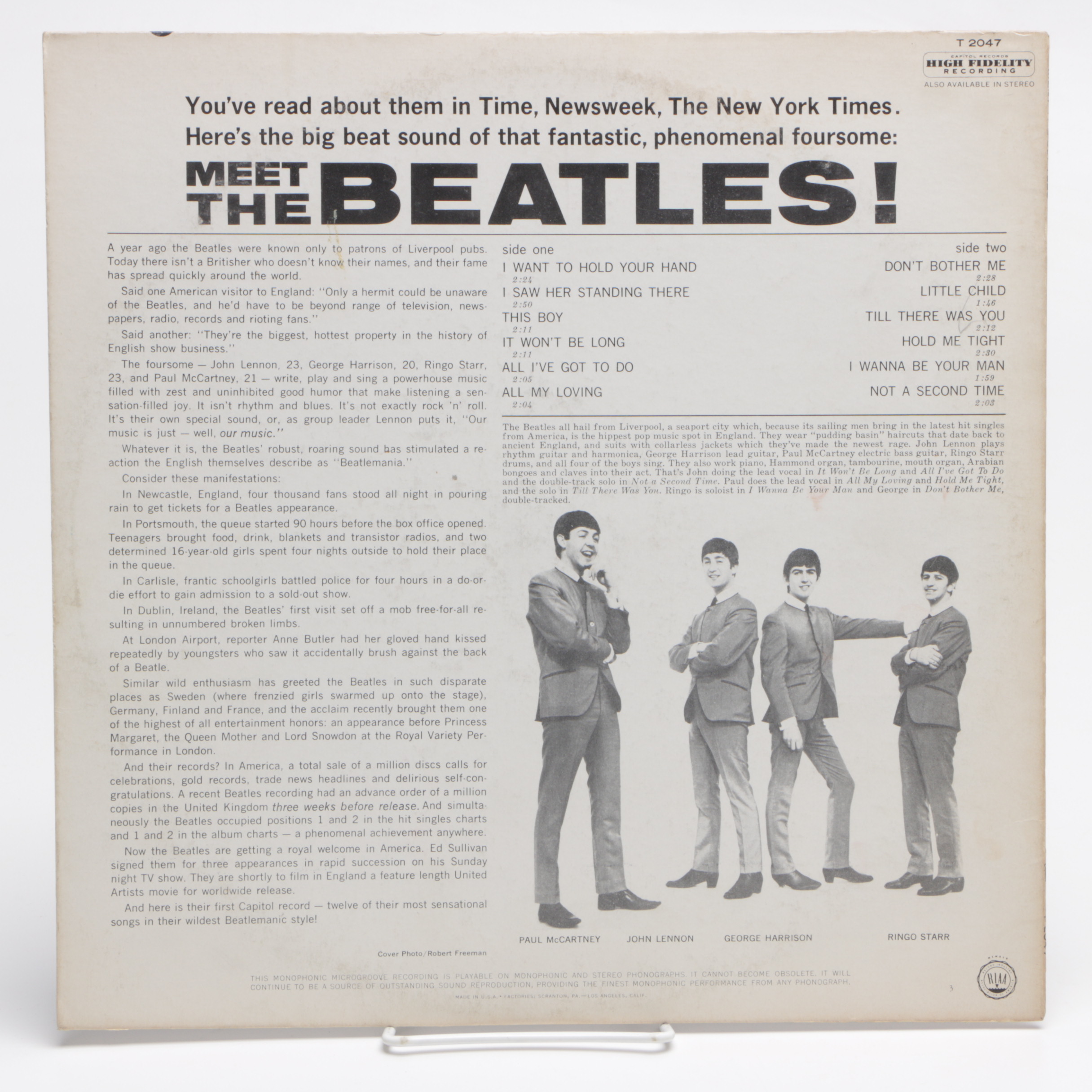 Vintage Beatles Records