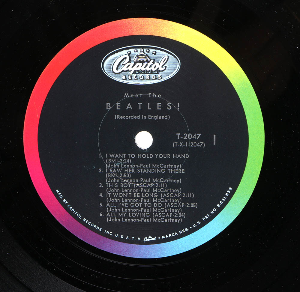 Vintage Beatles Records