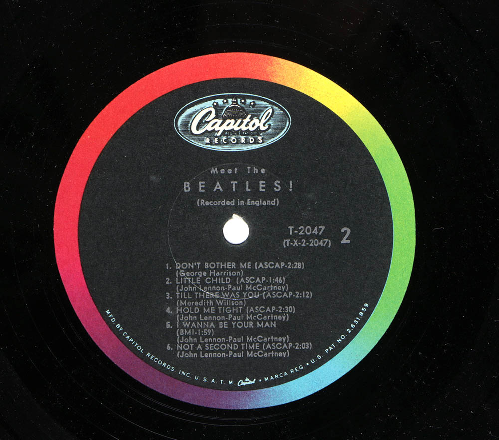 Vintage Beatles Records