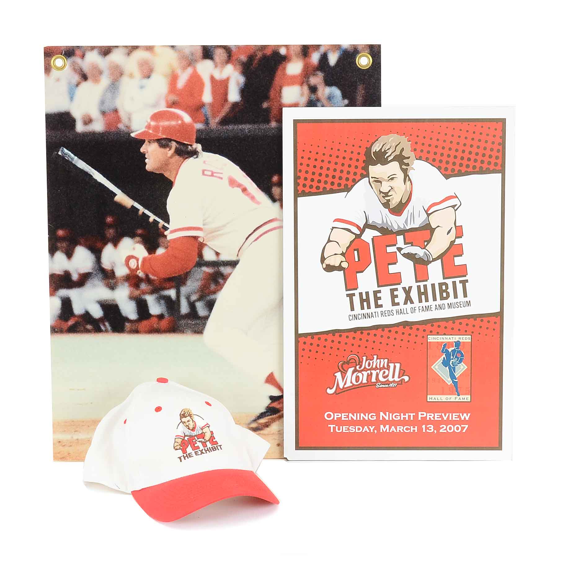 Pete Rose Hall of Fame Items