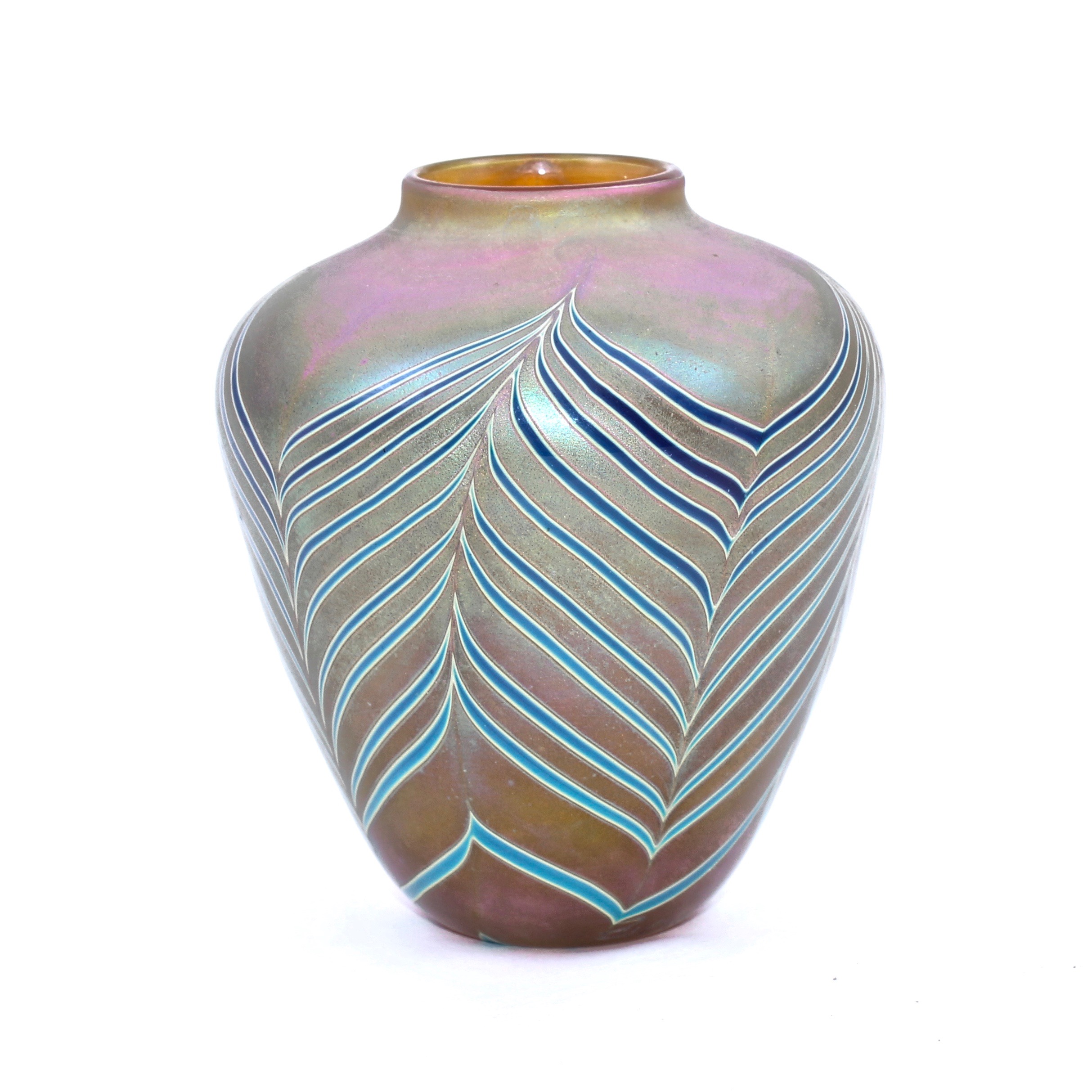 Craig Zweifel Signed Art Glass Vase