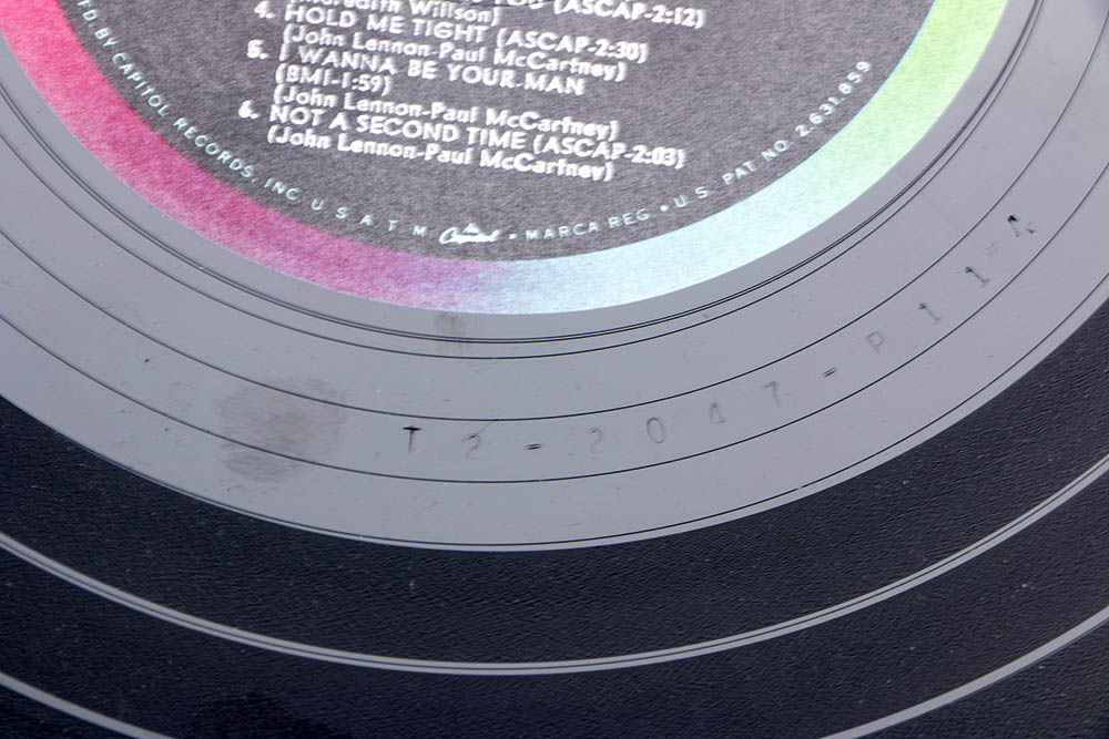 Vintage Beatles Records