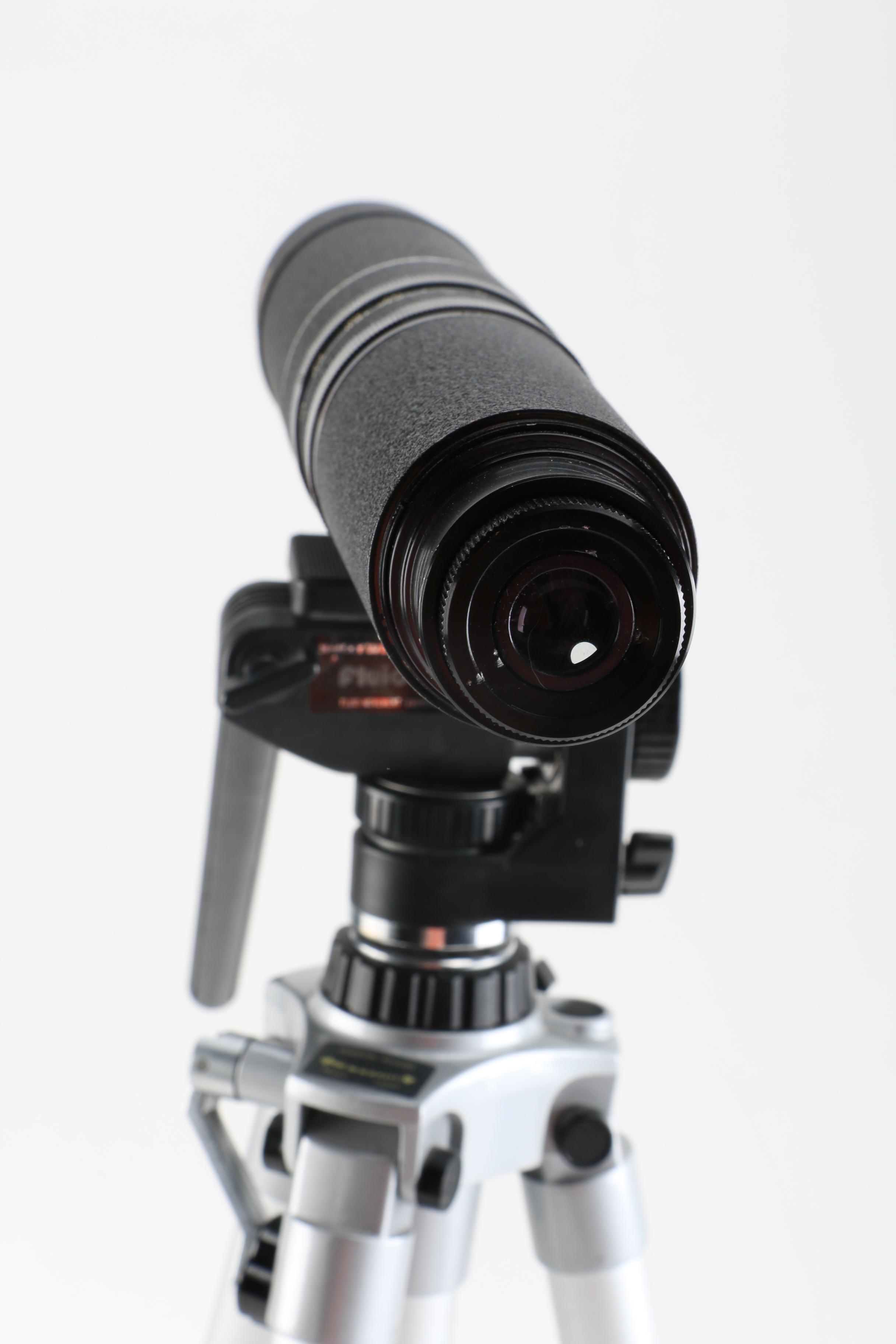 Bausch & Lomb 60mm Zoom Telescope with Hollywood Tripod