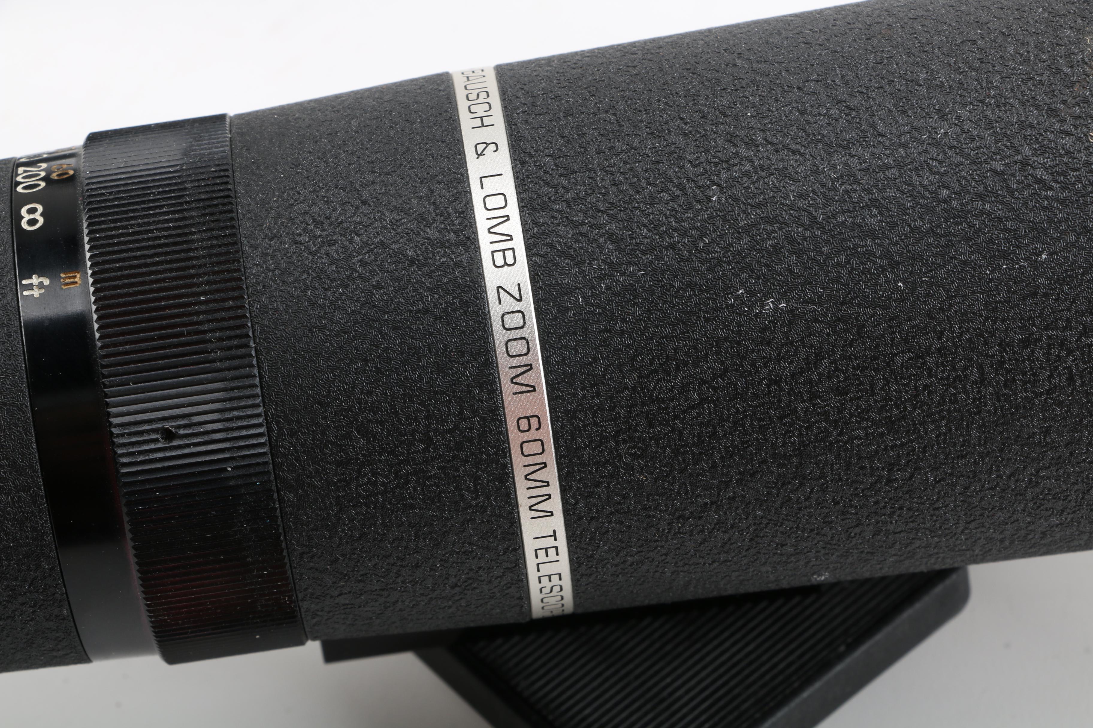 Bausch & Lomb 60mm Zoom Telescope with Hollywood Tripod