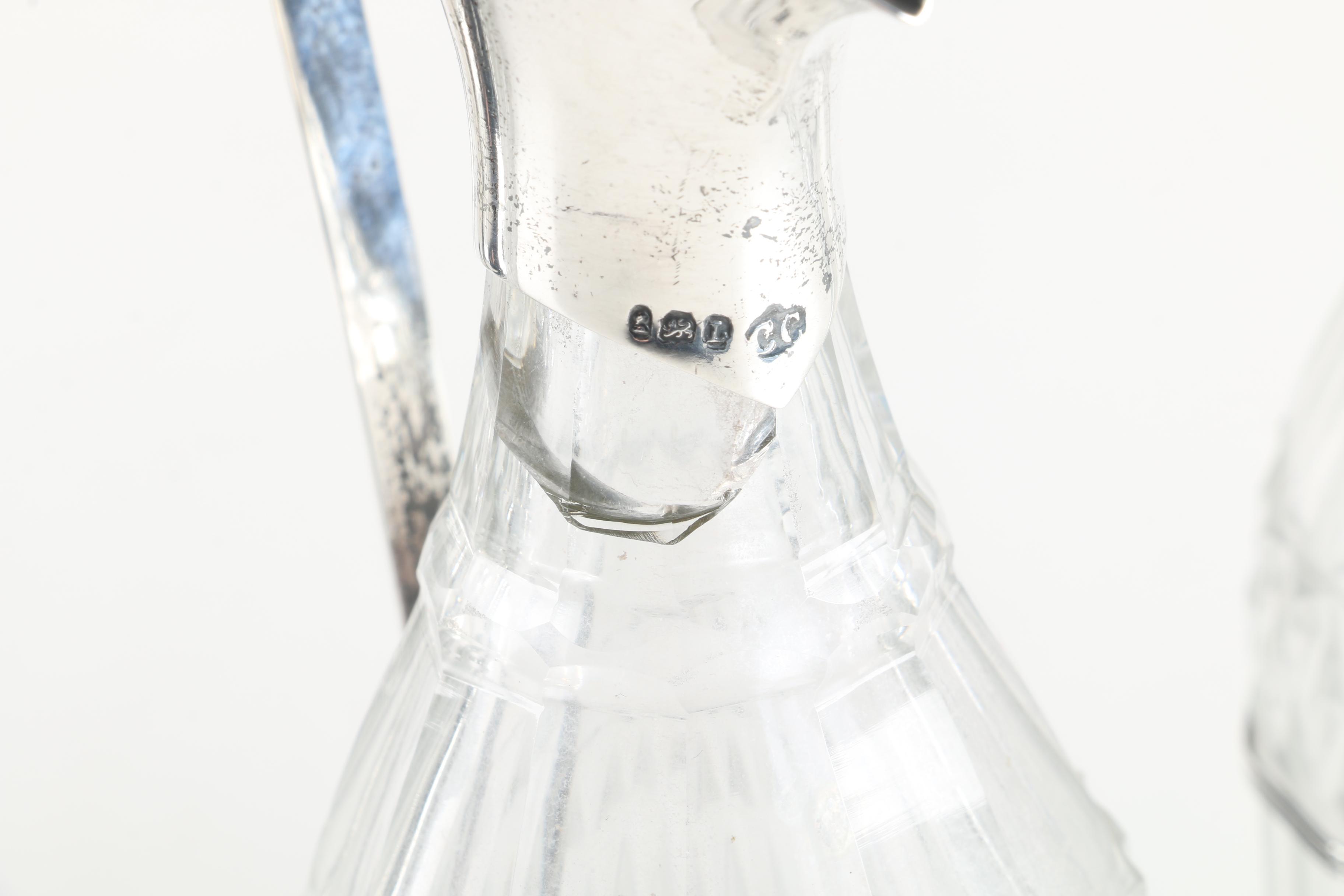 1806 Charles Chesterman II British Sterling Silver Cruet Set