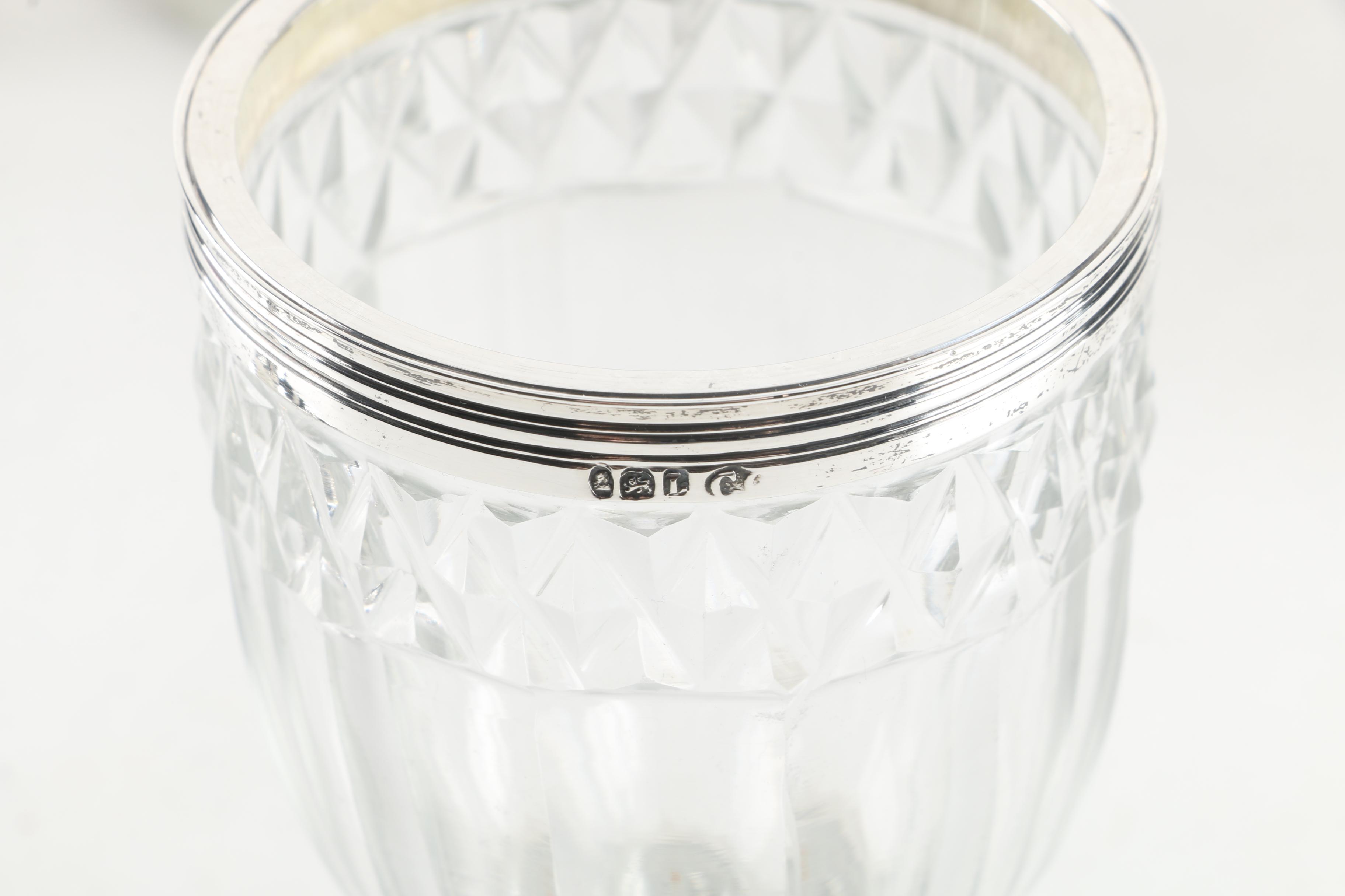 1806 Charles Chesterman II British Sterling Silver Cruet Set