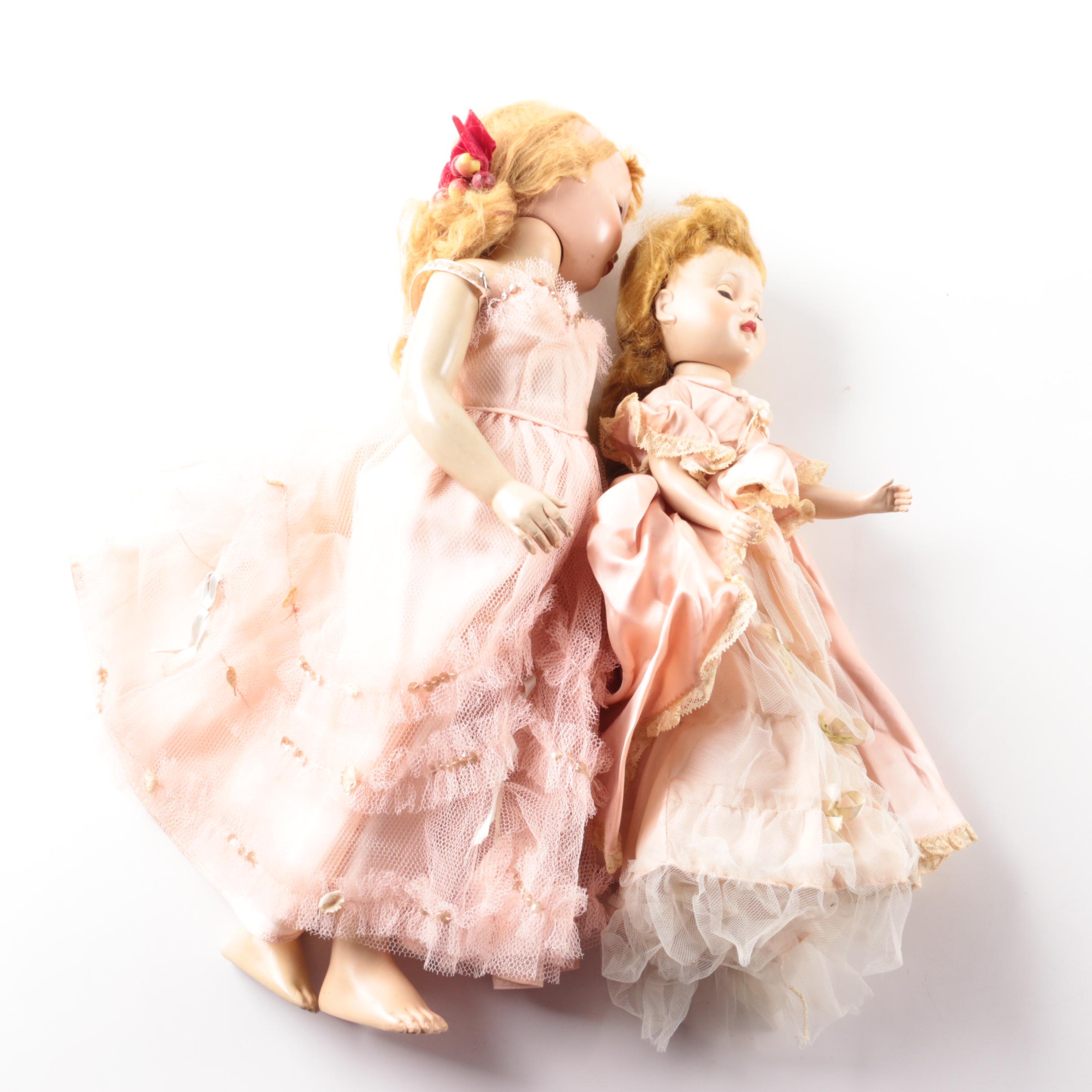 1950s American Character "Sweet Sue" and Arranbee "Nancy Lee" Dolls
